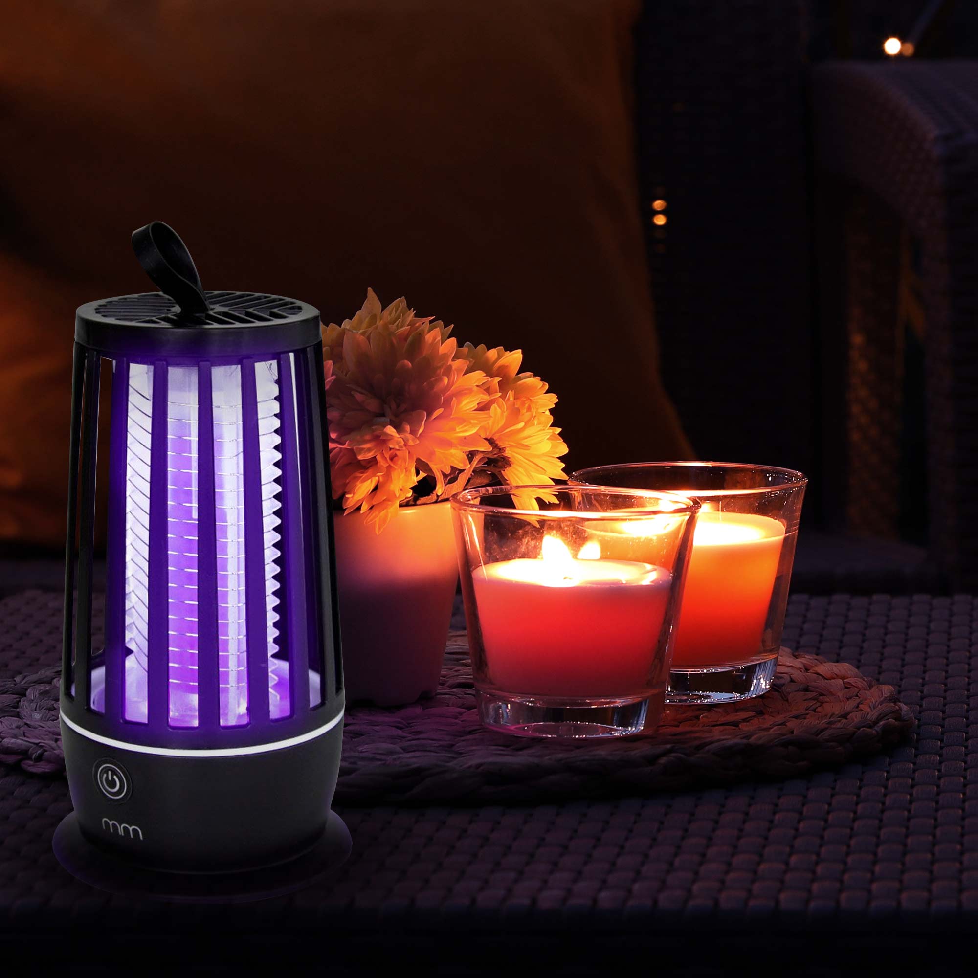 2in1 Camping Lampe - kompakte Mückenfalle