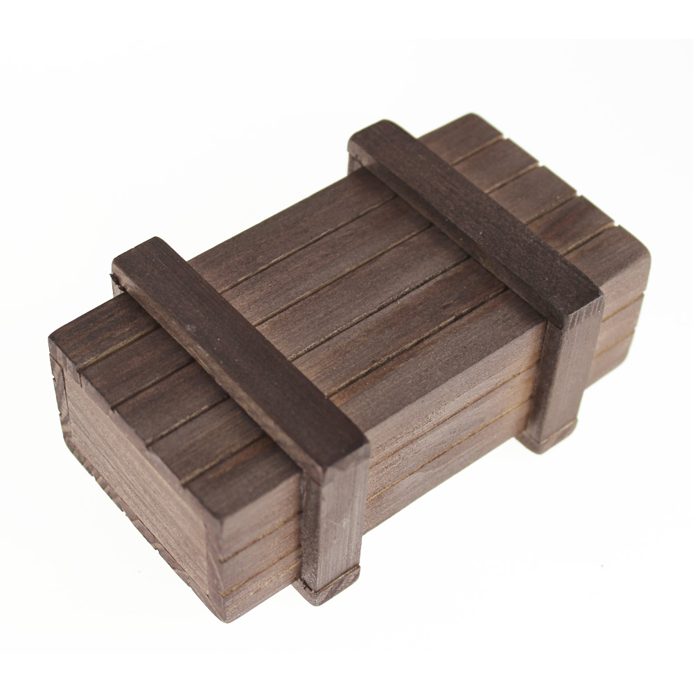 Magische Geschenkbox mit Gravur zur Hochzeit - Dunkles Holz
