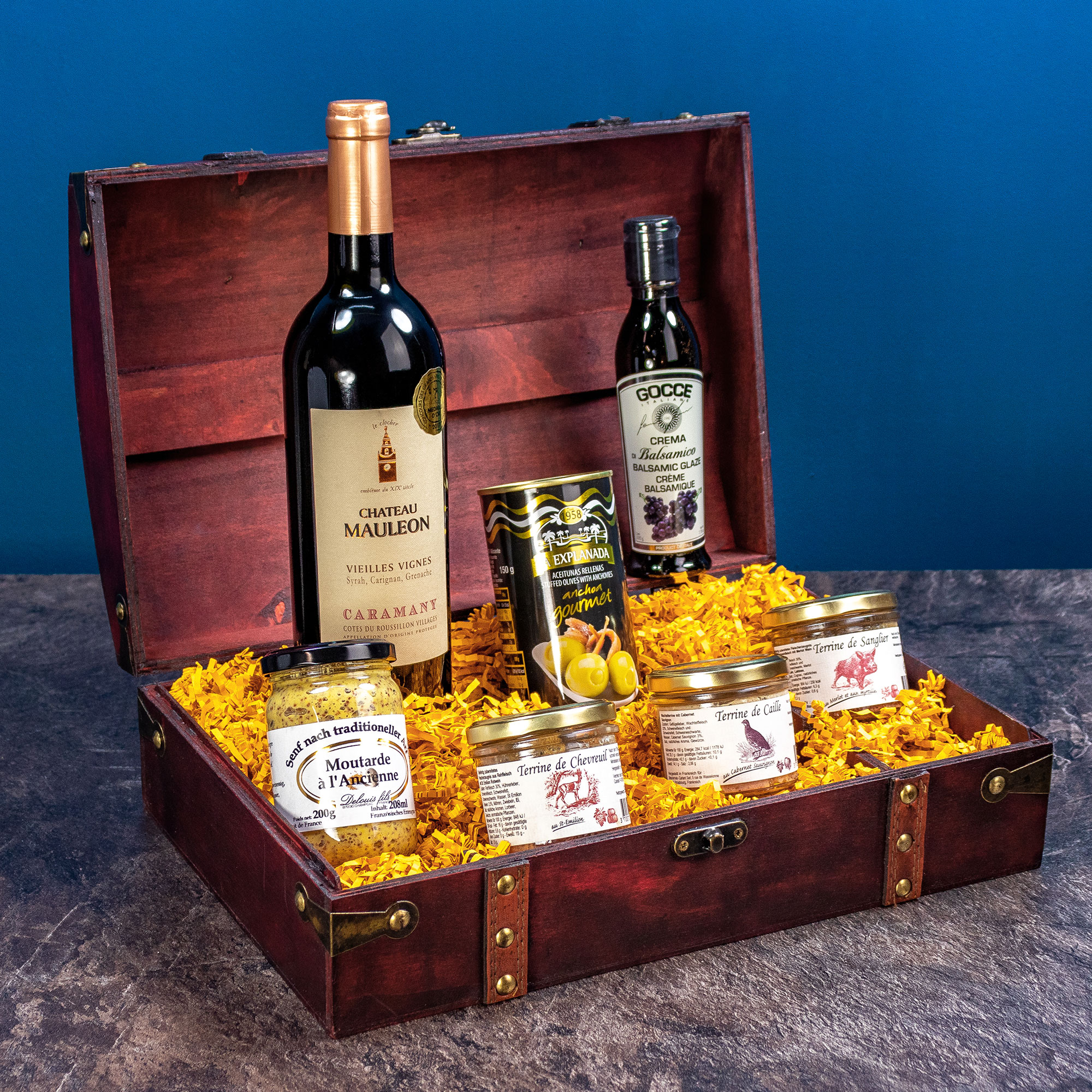 Schatzkiste Schlemmerbox - 7-teiliges Geschenkset