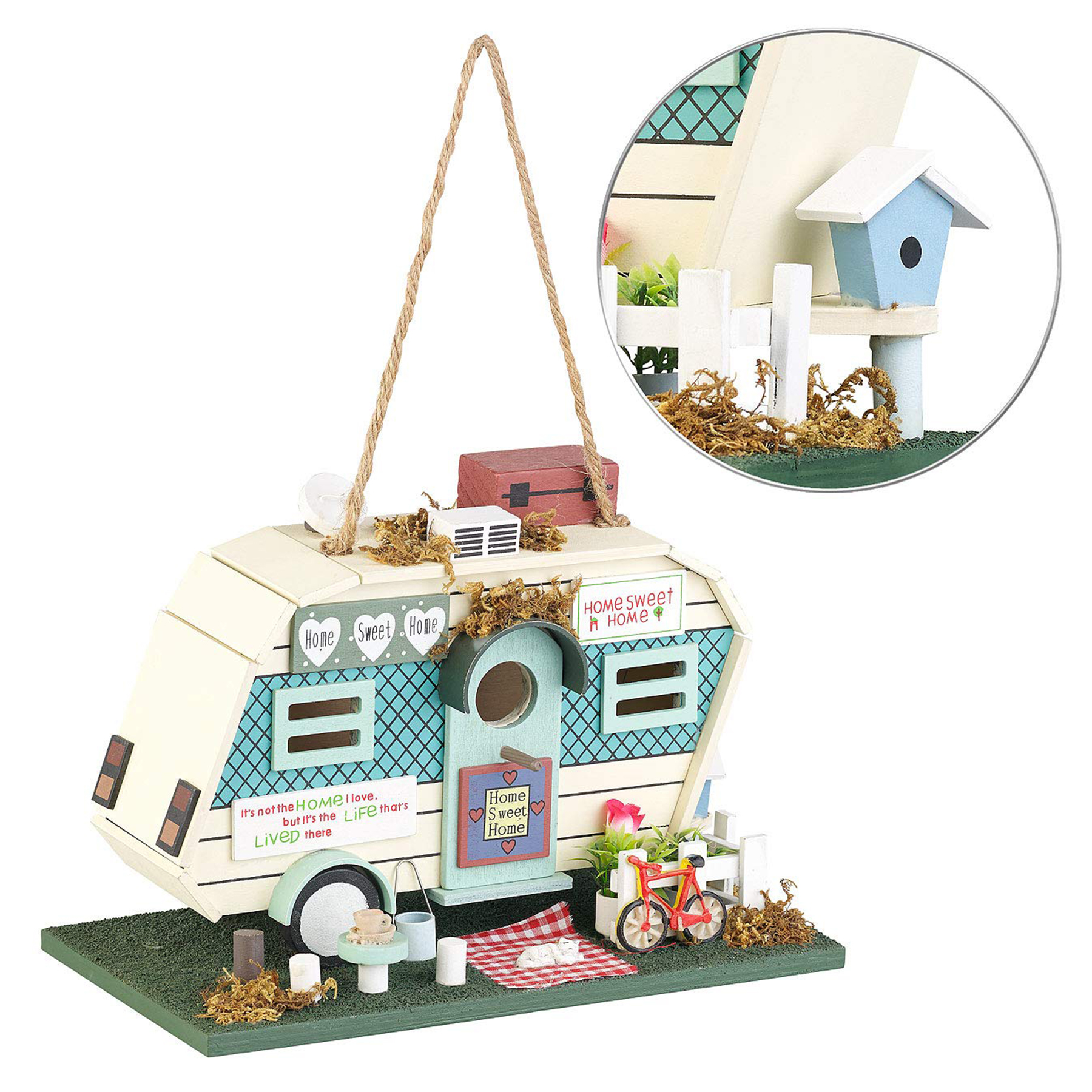 Vogelhaus - Wohnwagen