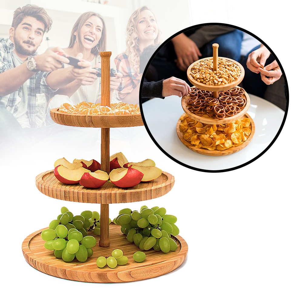 Servierplatte für Snacks - Etagere