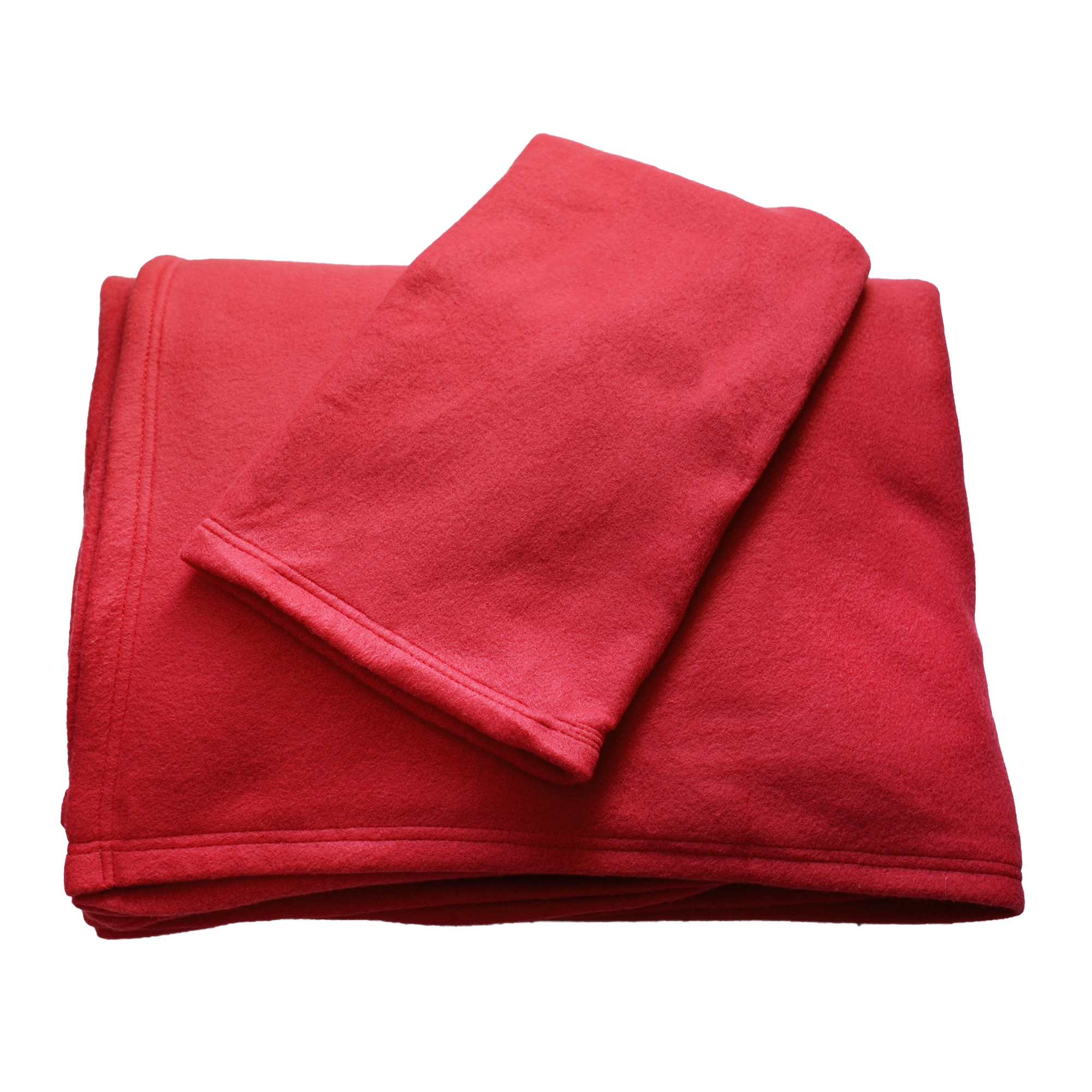 Kuschelige Ärmeldecke rot