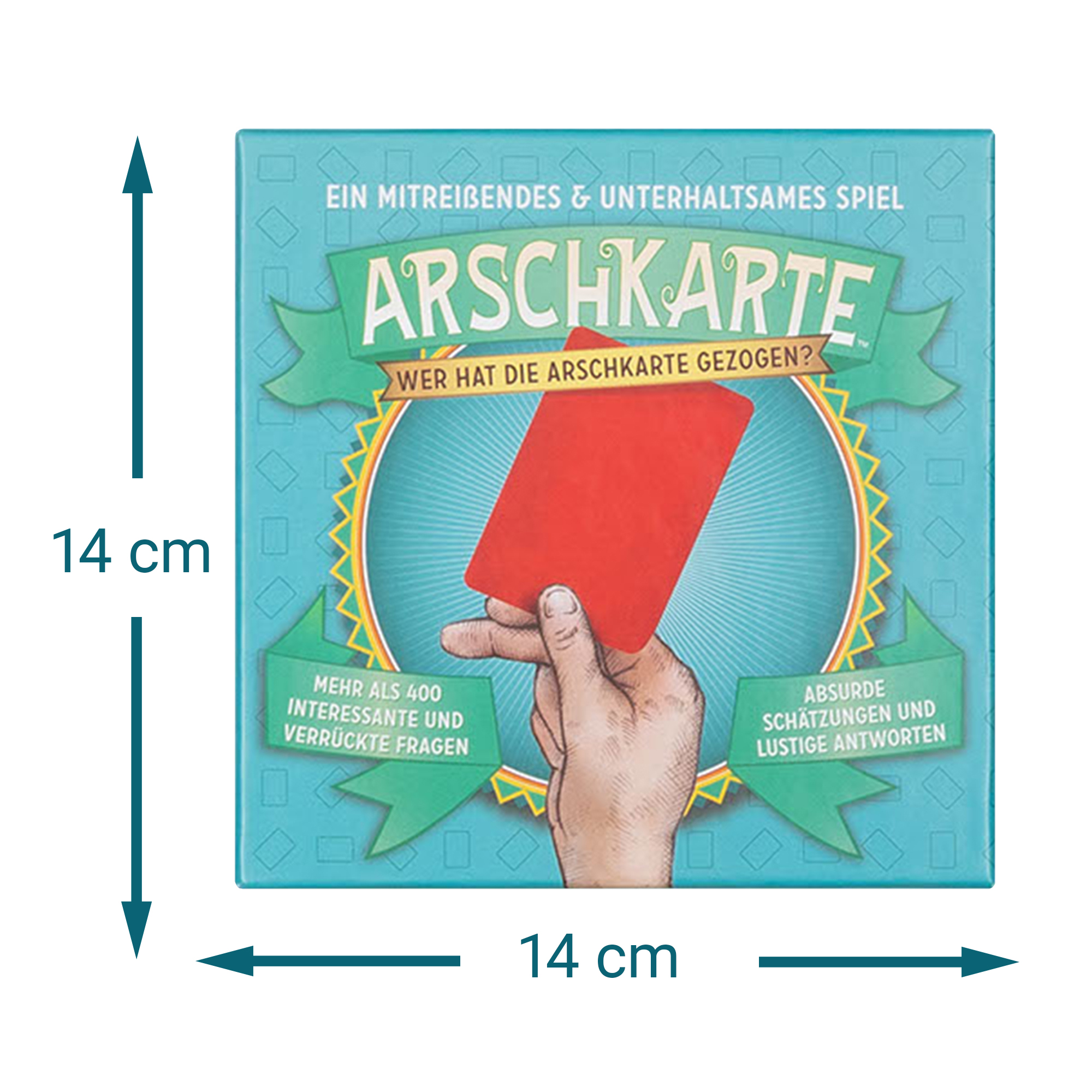 Arschkarte Spiel - Lustige Schätzfragen