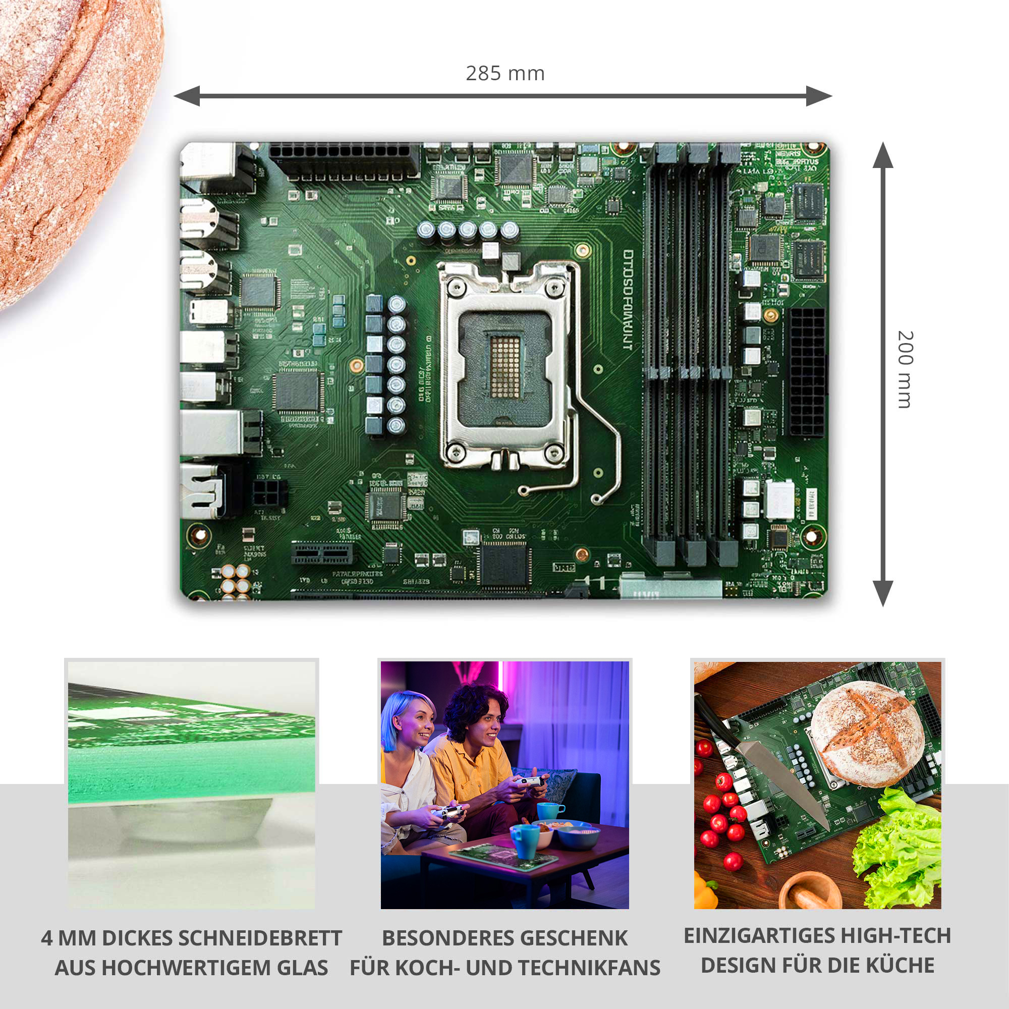 Schneidebrett - Motherboard