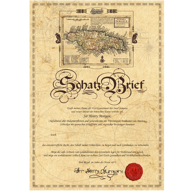 Schatzkiste Captain Morgan
