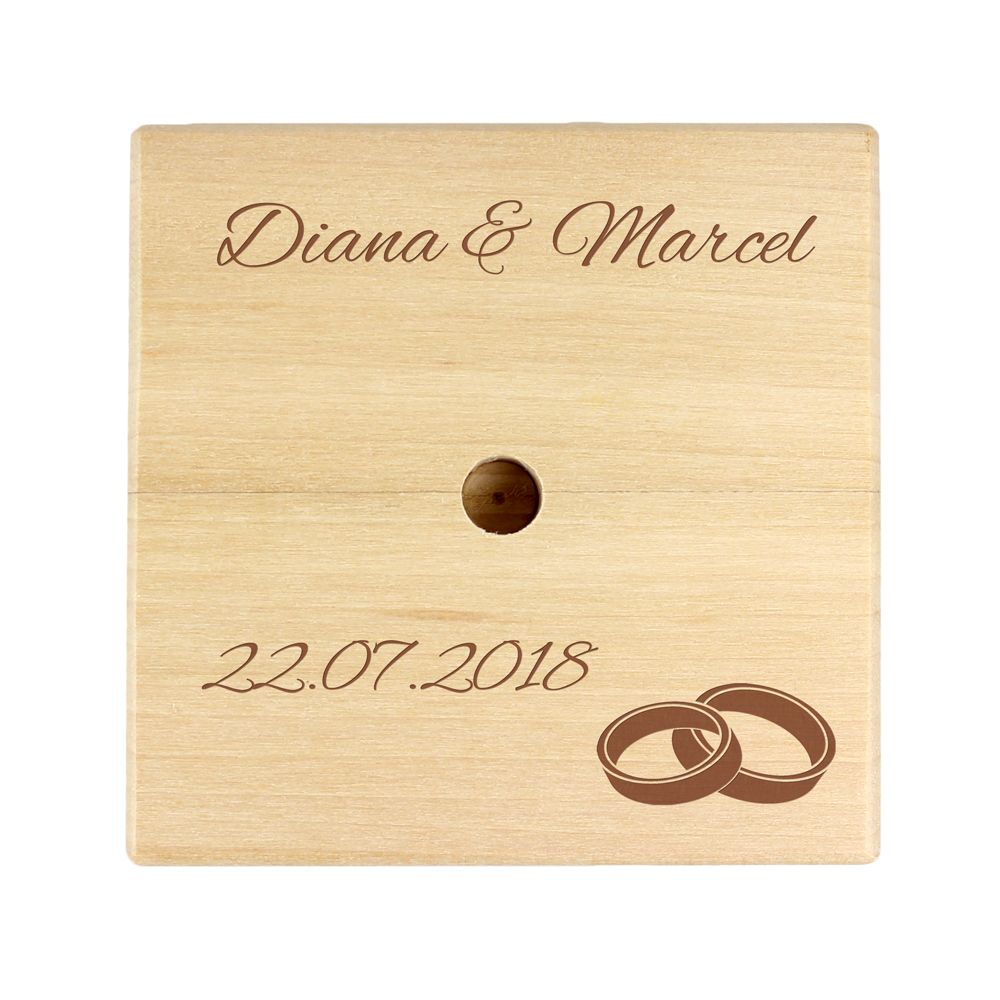 Geldwäschespinne zur Hochzeit - personalisiert
