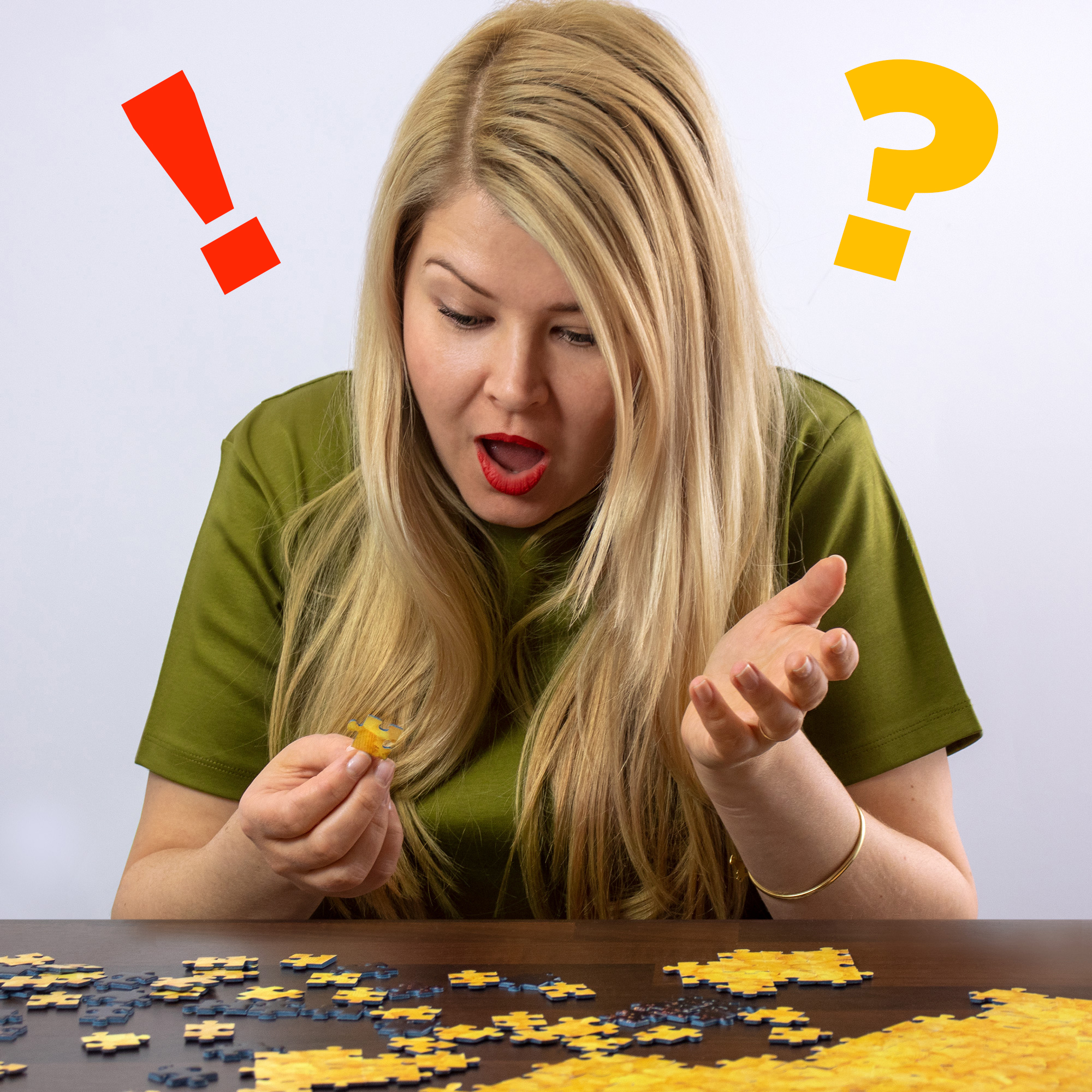 Unmögliches Puzzle - Chips und Cola