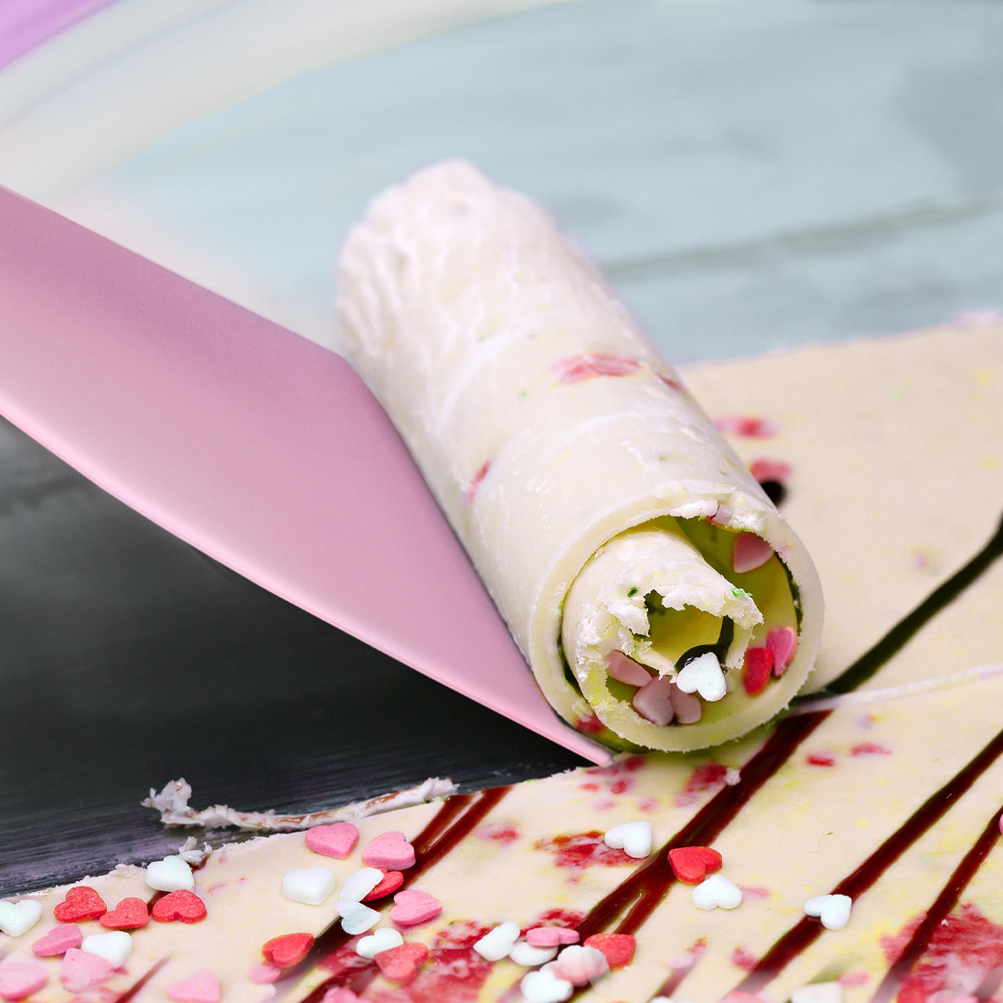 Roll Eis selber machen - Ice Rolls Maschine, Ice Rolls, Eiscreme selber machen, Geschenke für den Partner, Selbstgemachtes Eis