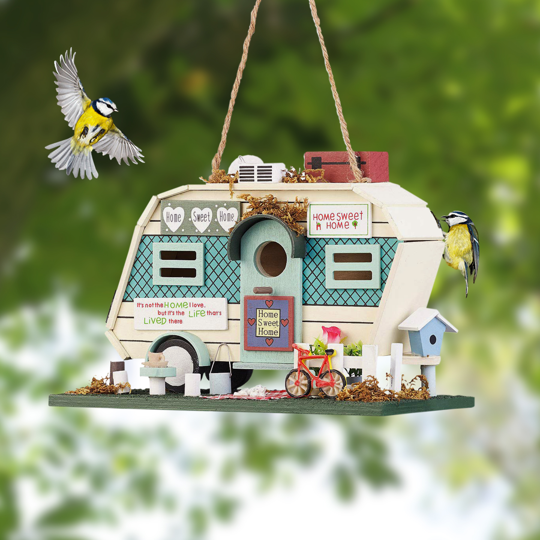 Vogelhaus - Wohnwagen