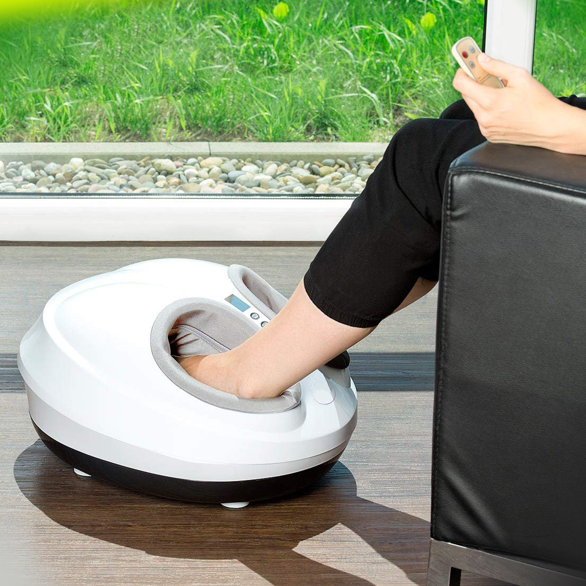 Massagegerät für Füße mit Wärmefunktion