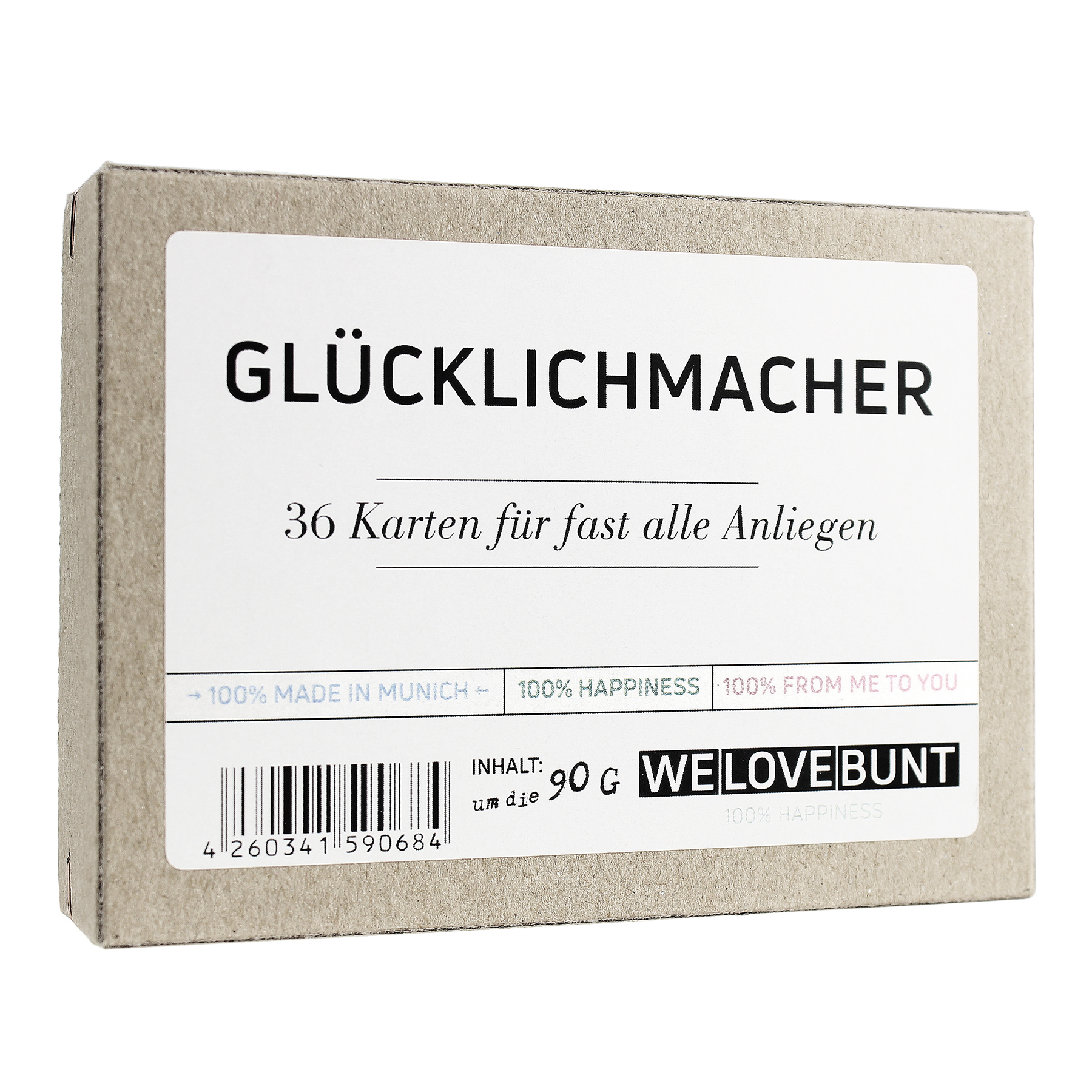 Glücklichmacher Box - 36 Karten
