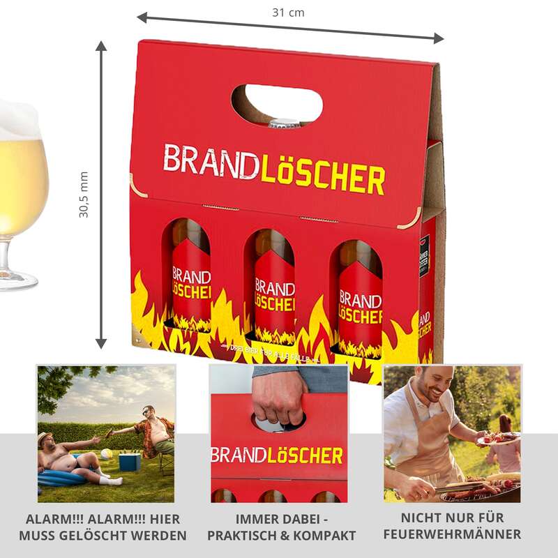 Männerhandtasche - Brandlöscher