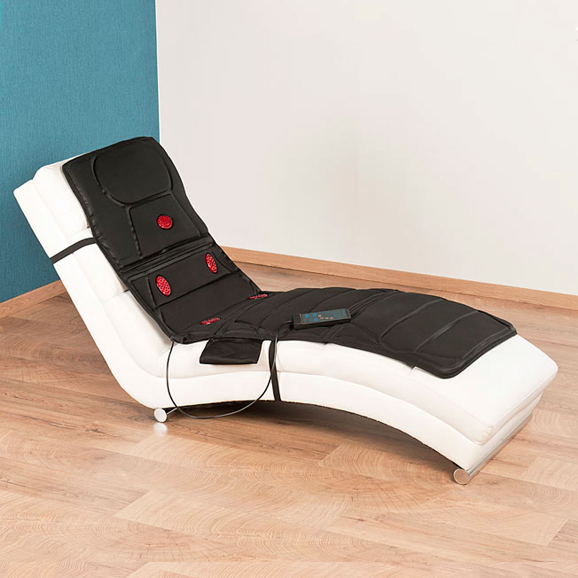 Wärmende Massagematte mit Vibration