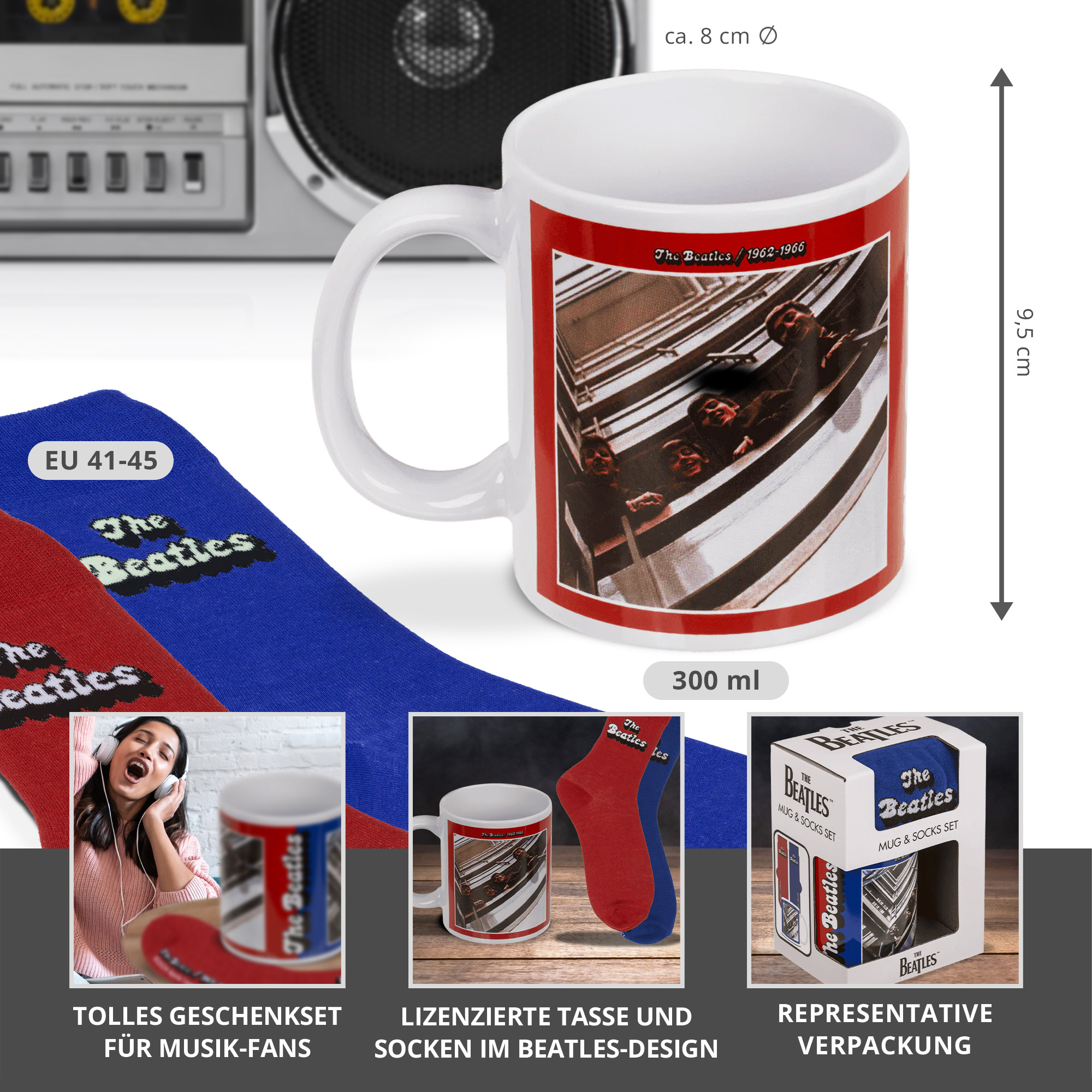 The Beatles Geschenkset - 2-teilig