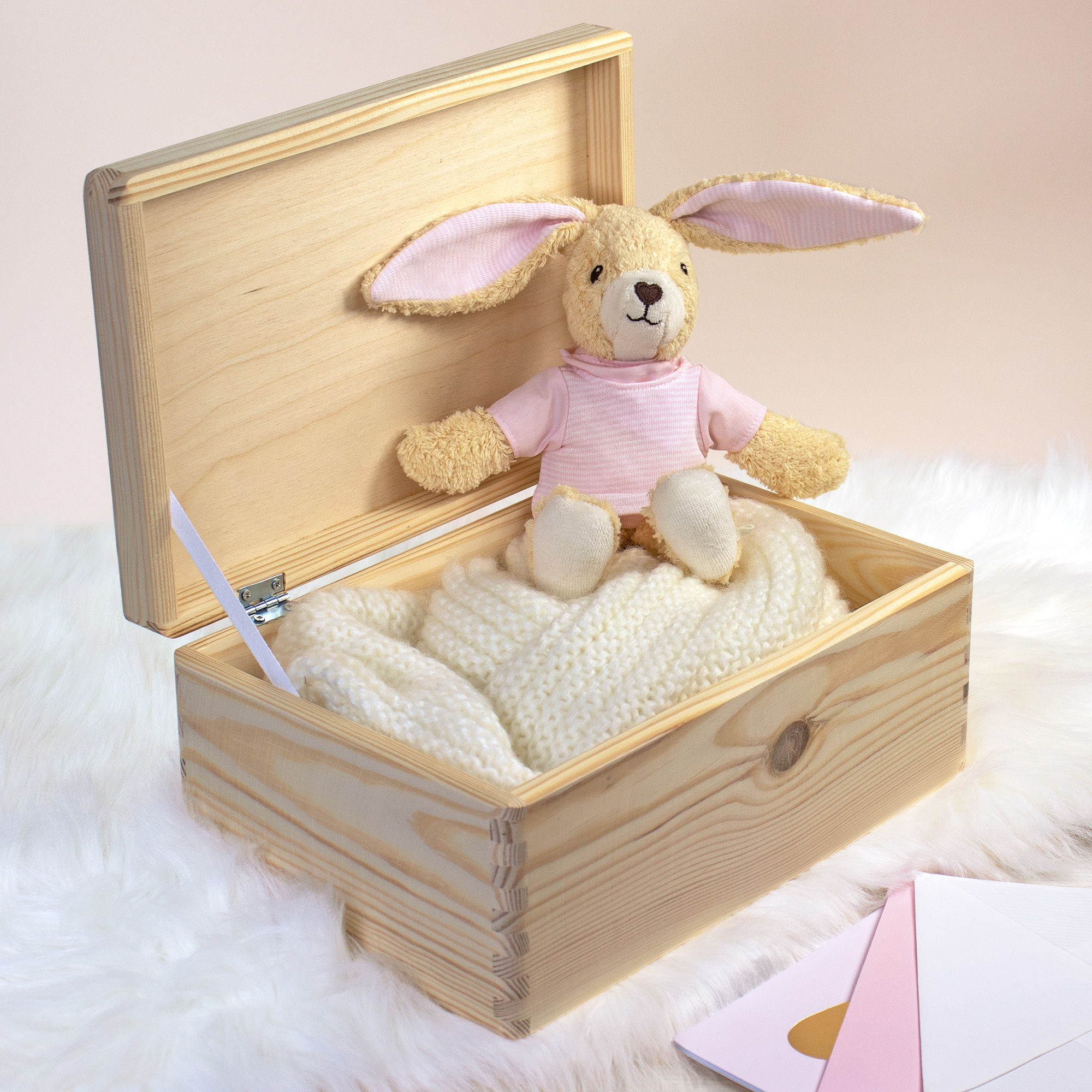 Erinnerungsbox mit Gravur - Geburt - Geschenkbox mit Namen