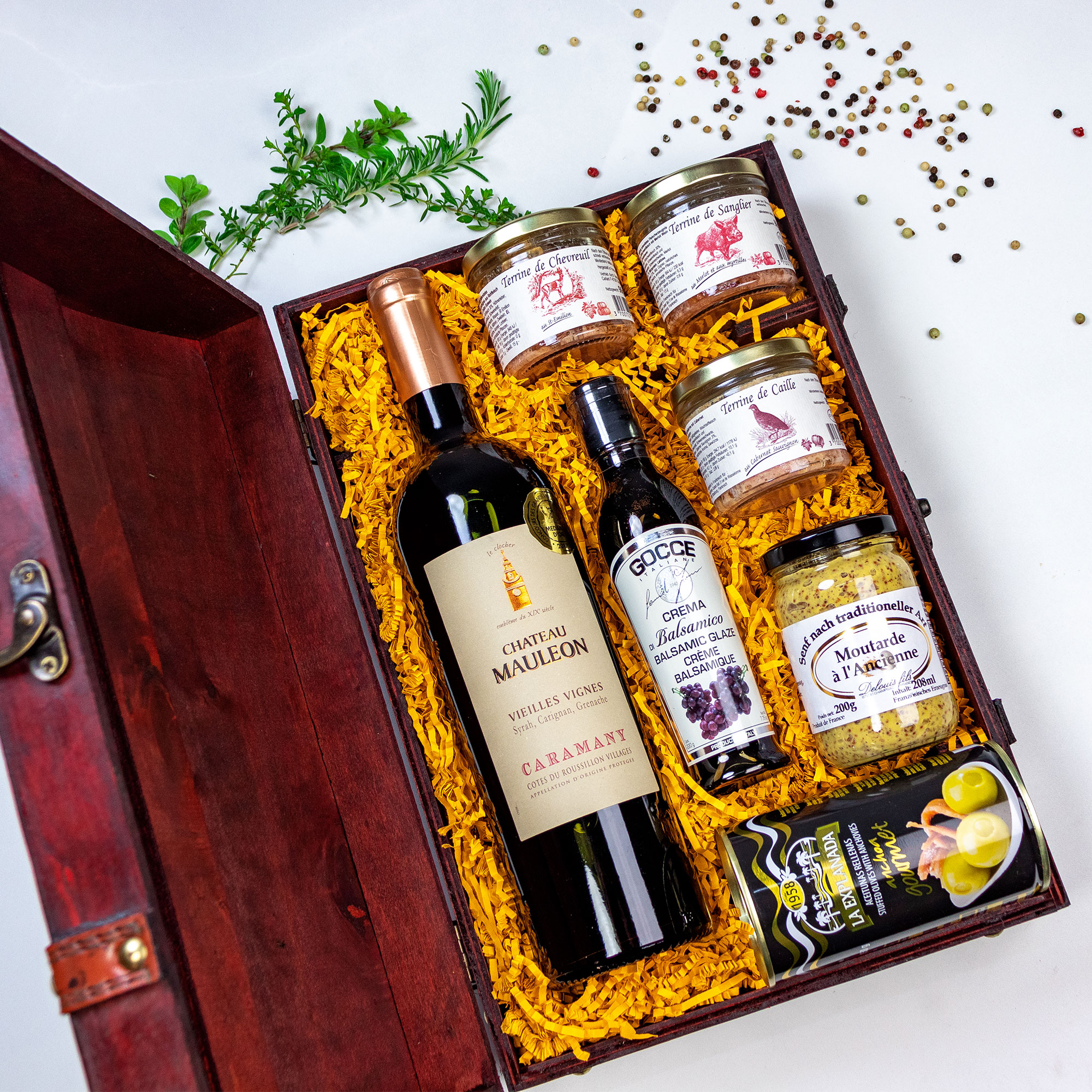 Schatzkiste Schlemmerbox - 7-teiliges Geschenkset