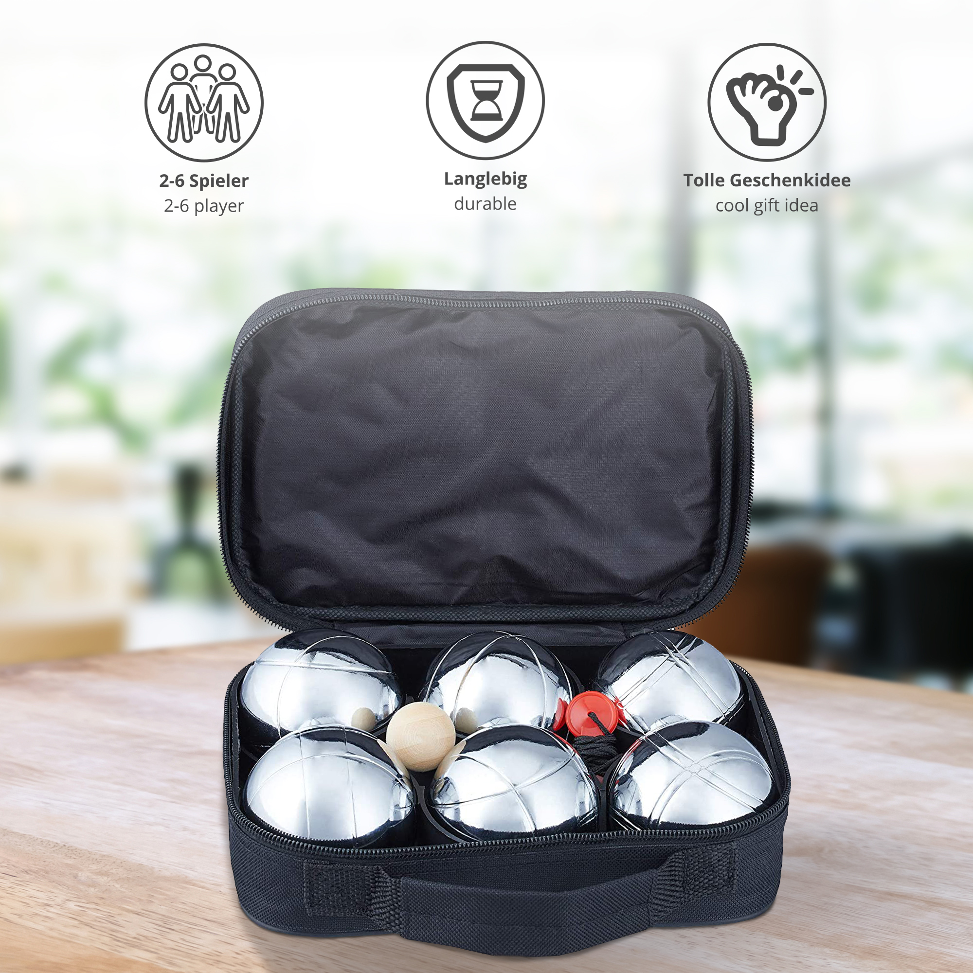 Boule & Boccia Spielset