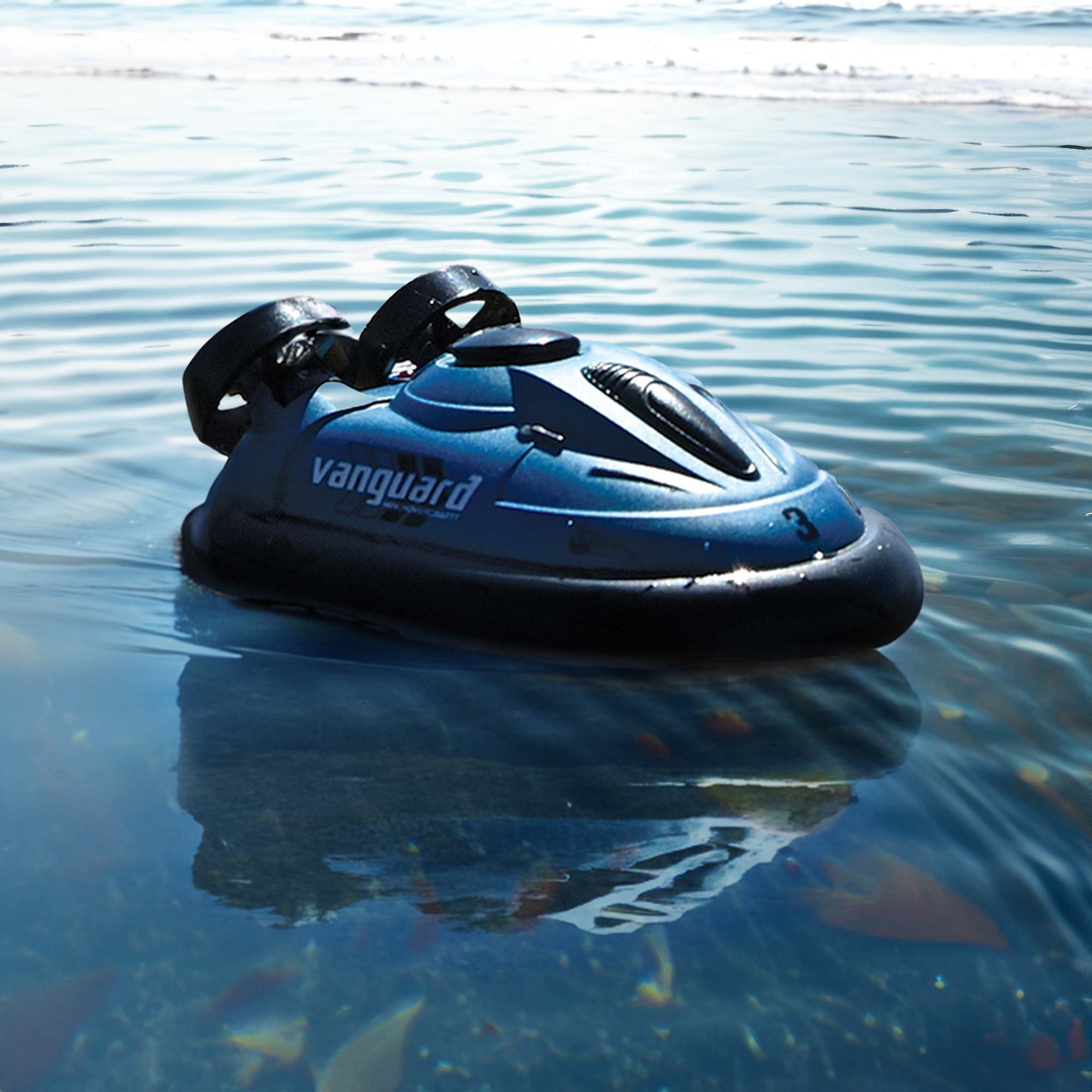 Ferngesteuertes Luftkissenboot - rasantes Mini Hovercraft