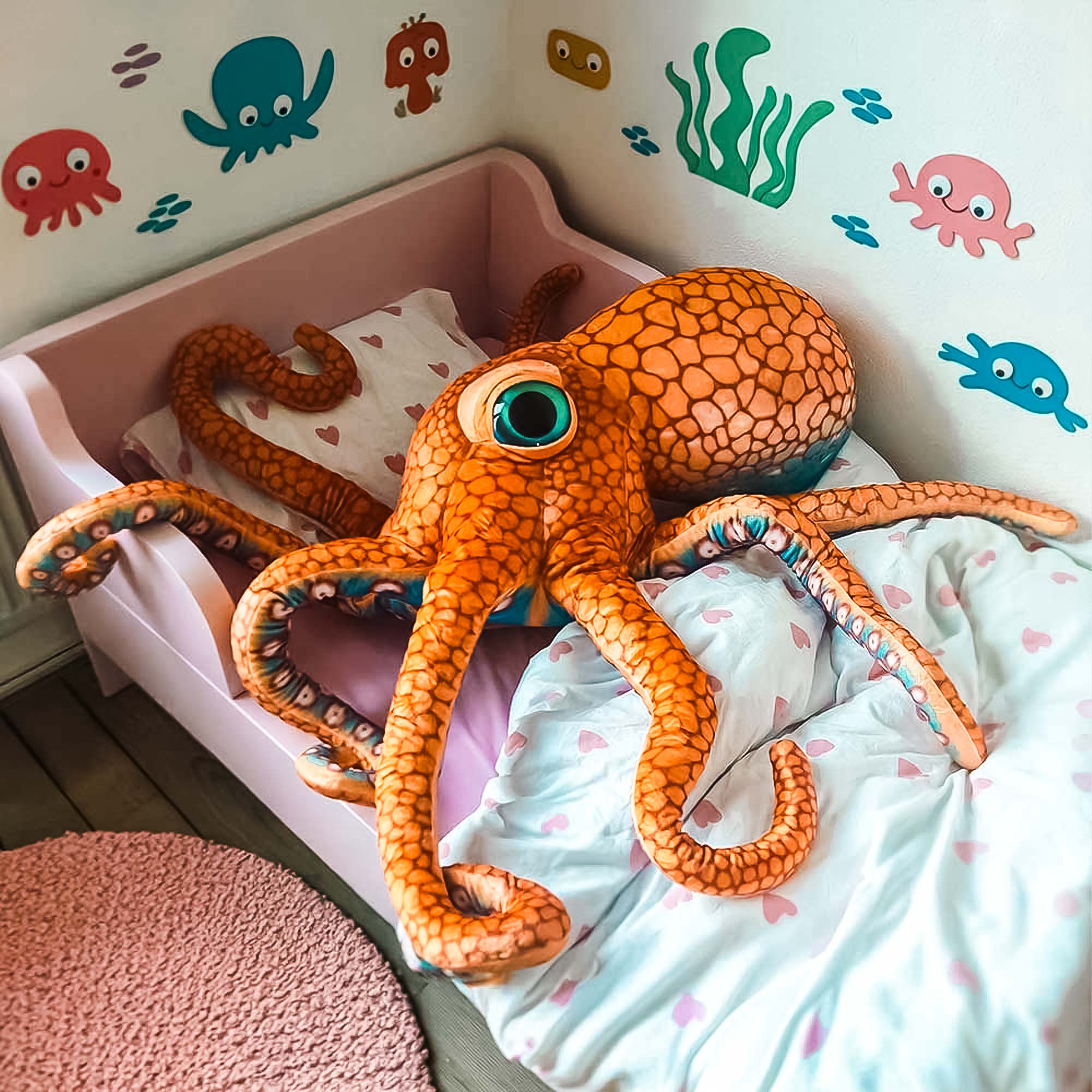 Riesen Oktopus - XXL Kuschelkissen Kraken