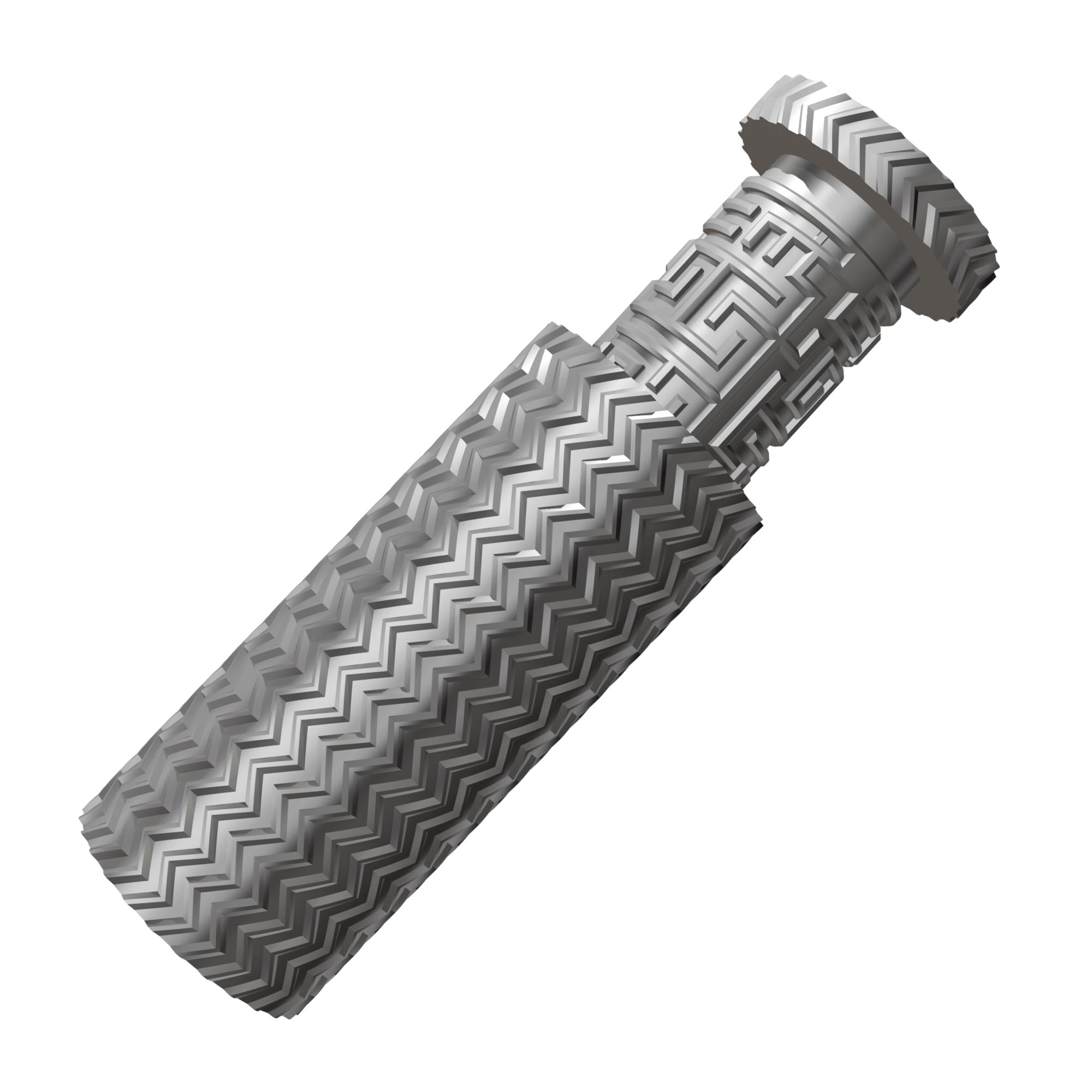 Labyrinthbox Röhre in Silber – originelle Geschenkverpackung