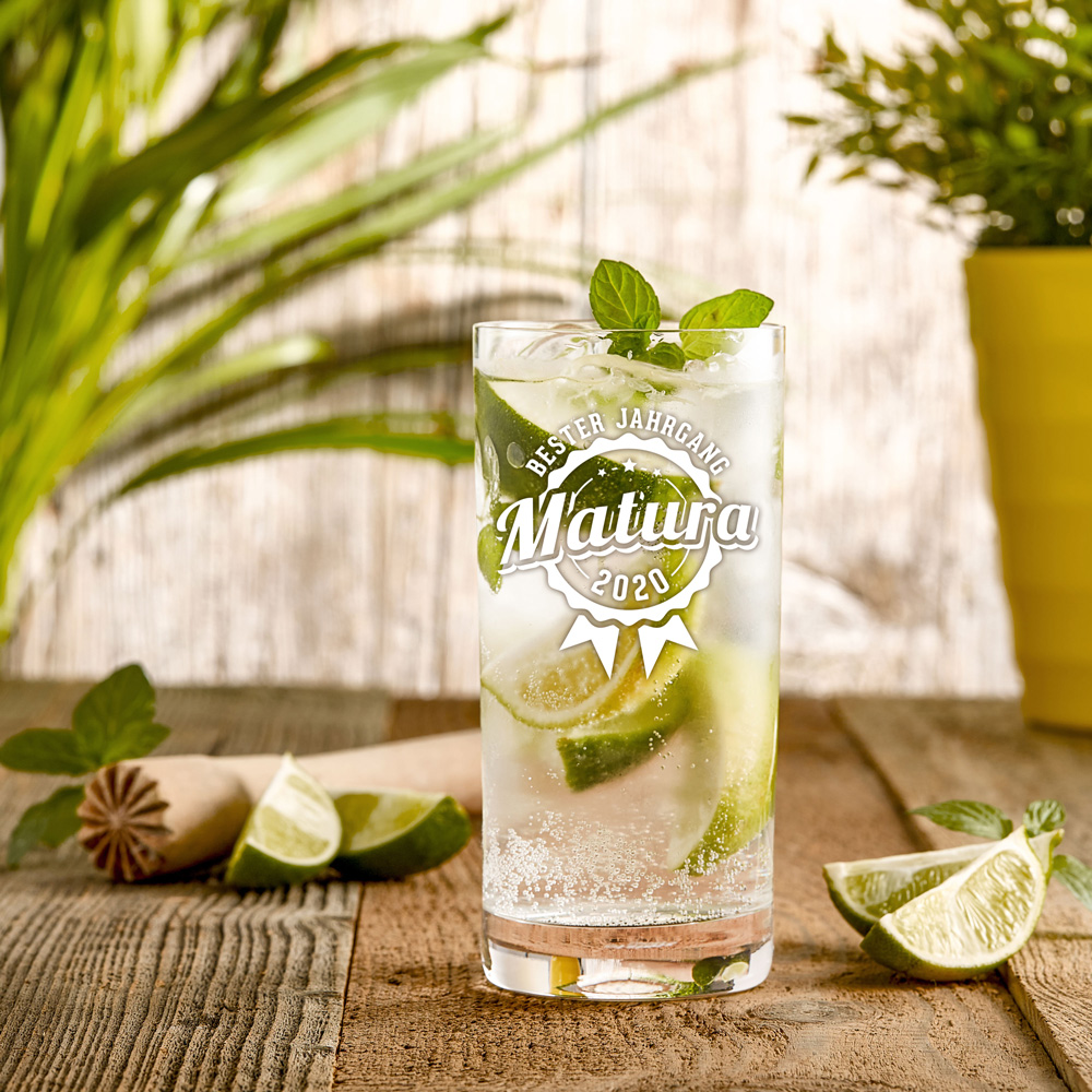 Craft Bier Glas mit Gravur - Matura Jahrgang