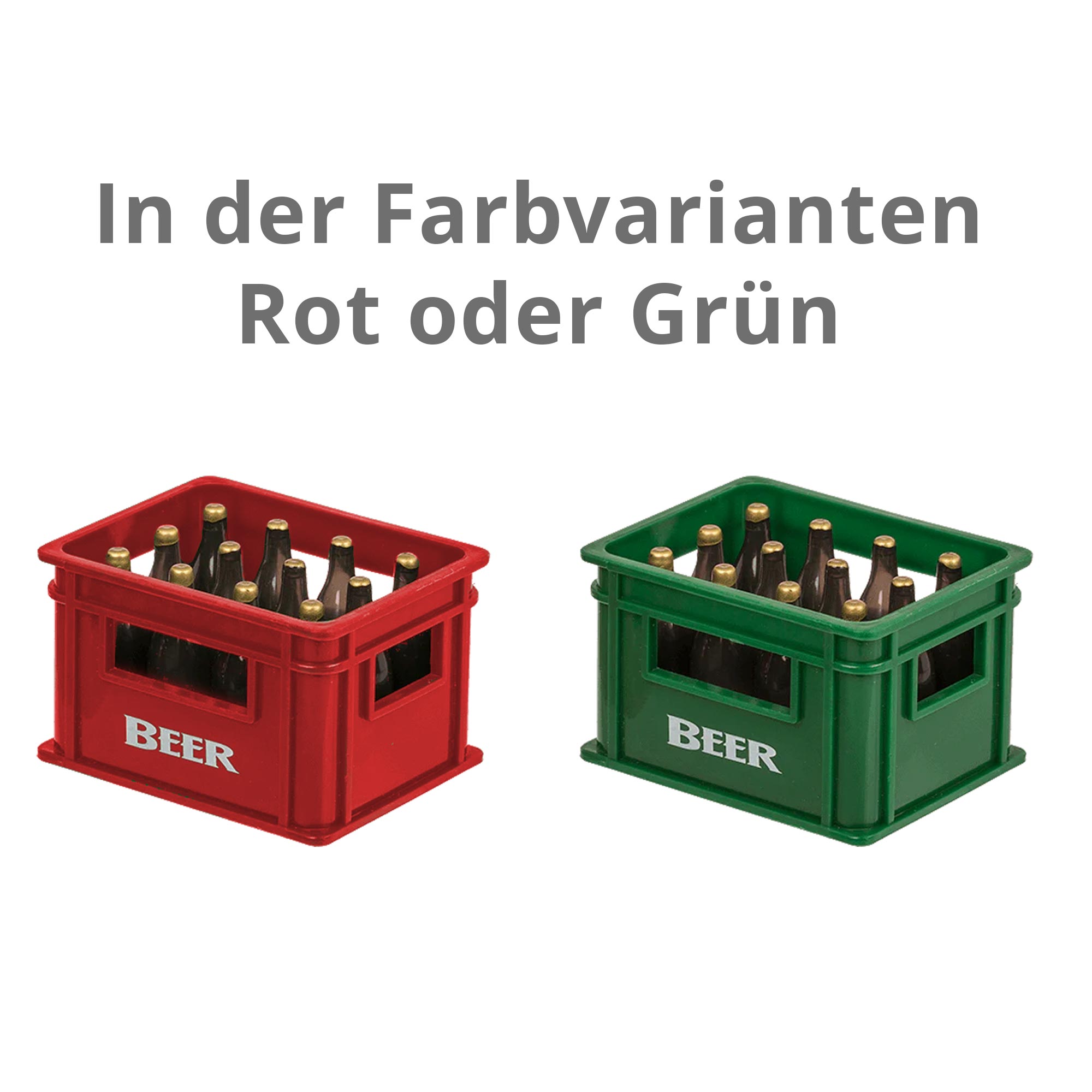 Flaschenöffner Bierkiste - Bieröffner mit Magnet