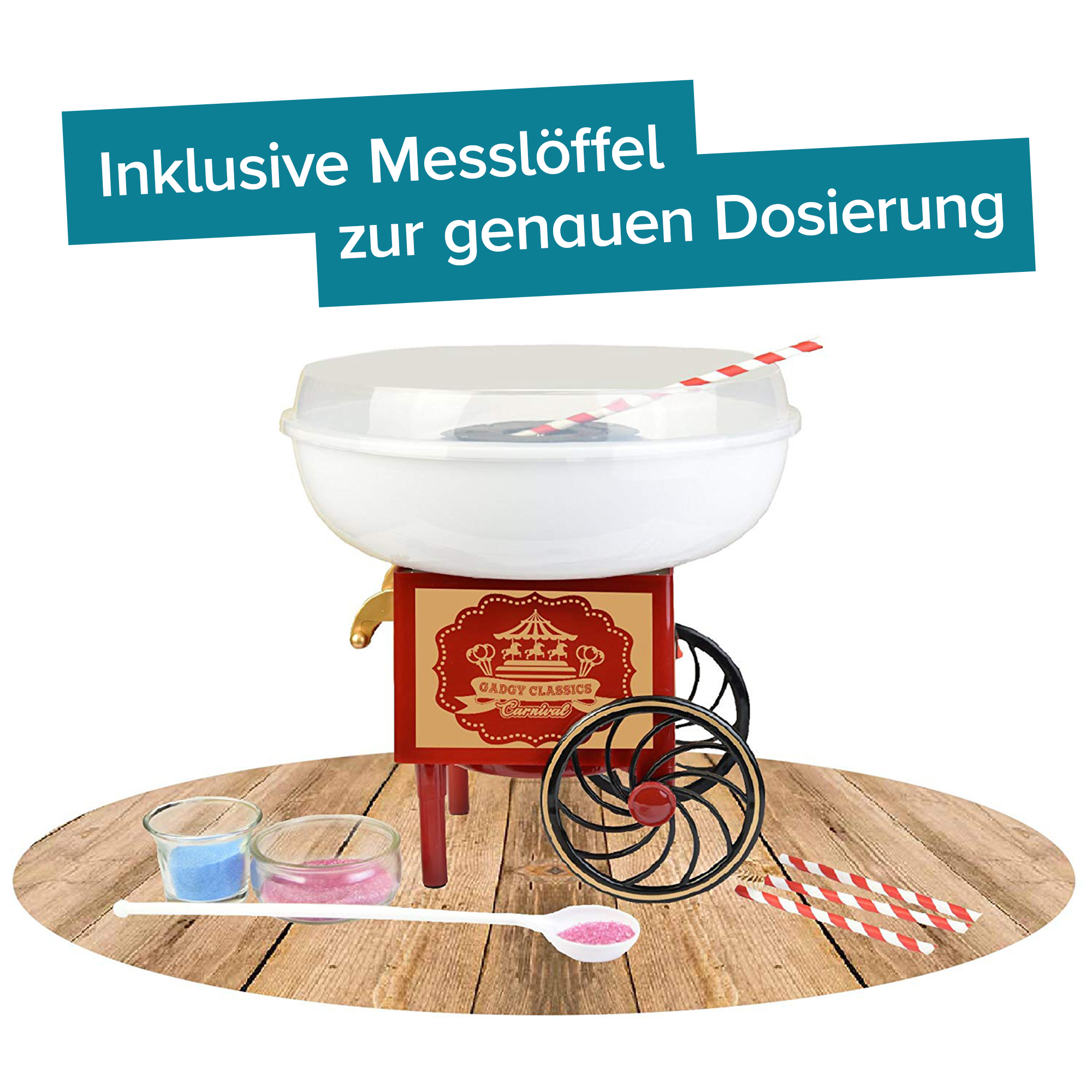 Vintage Maschine für Zuckerwatte