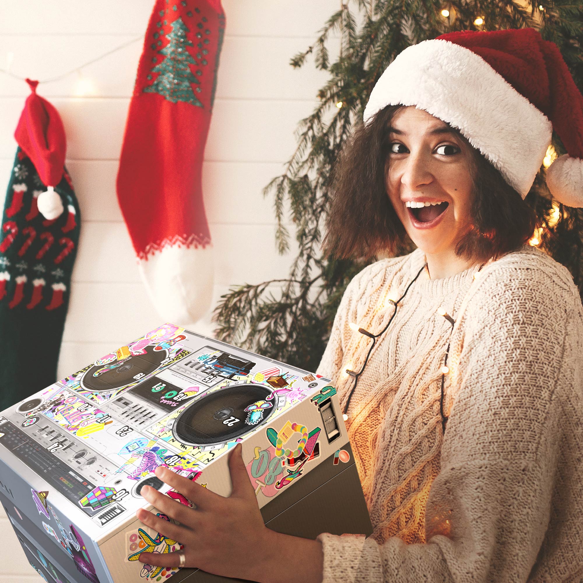 Retro Süßigkeiten Adventskalender 8