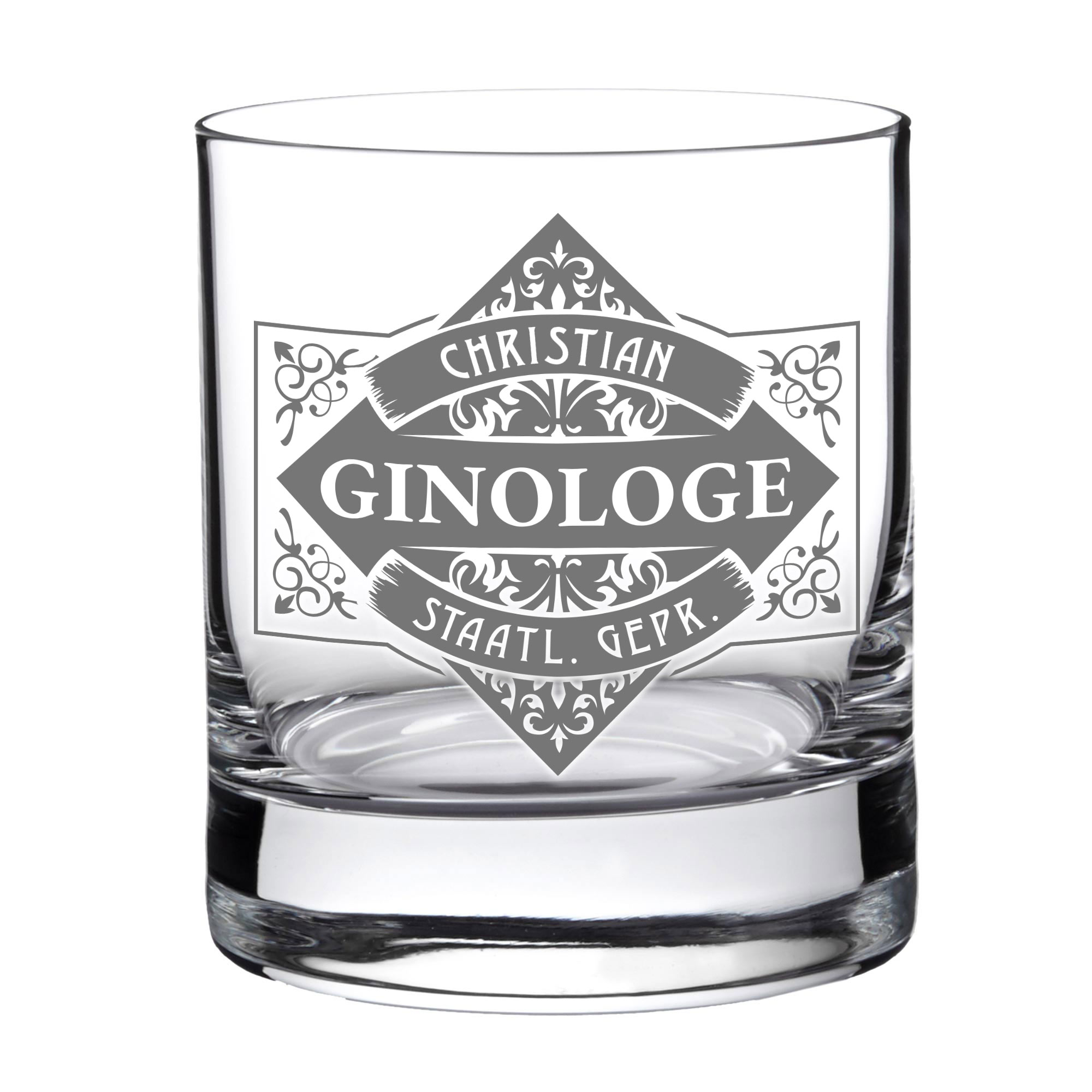 Ginglas Tumbler mit Gravur - Ginologe