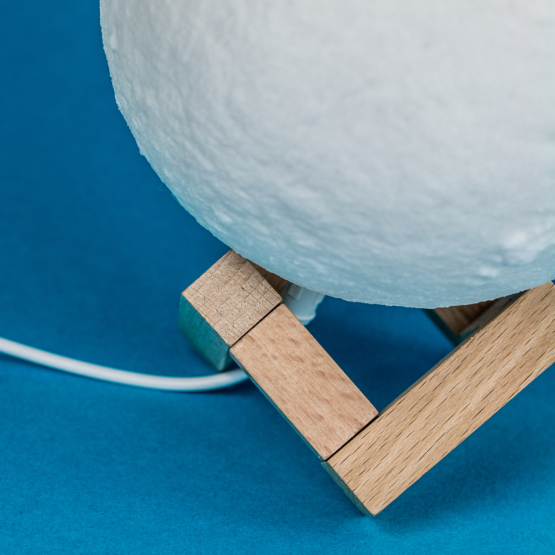 Tischlampe 3D - Mond Kugel