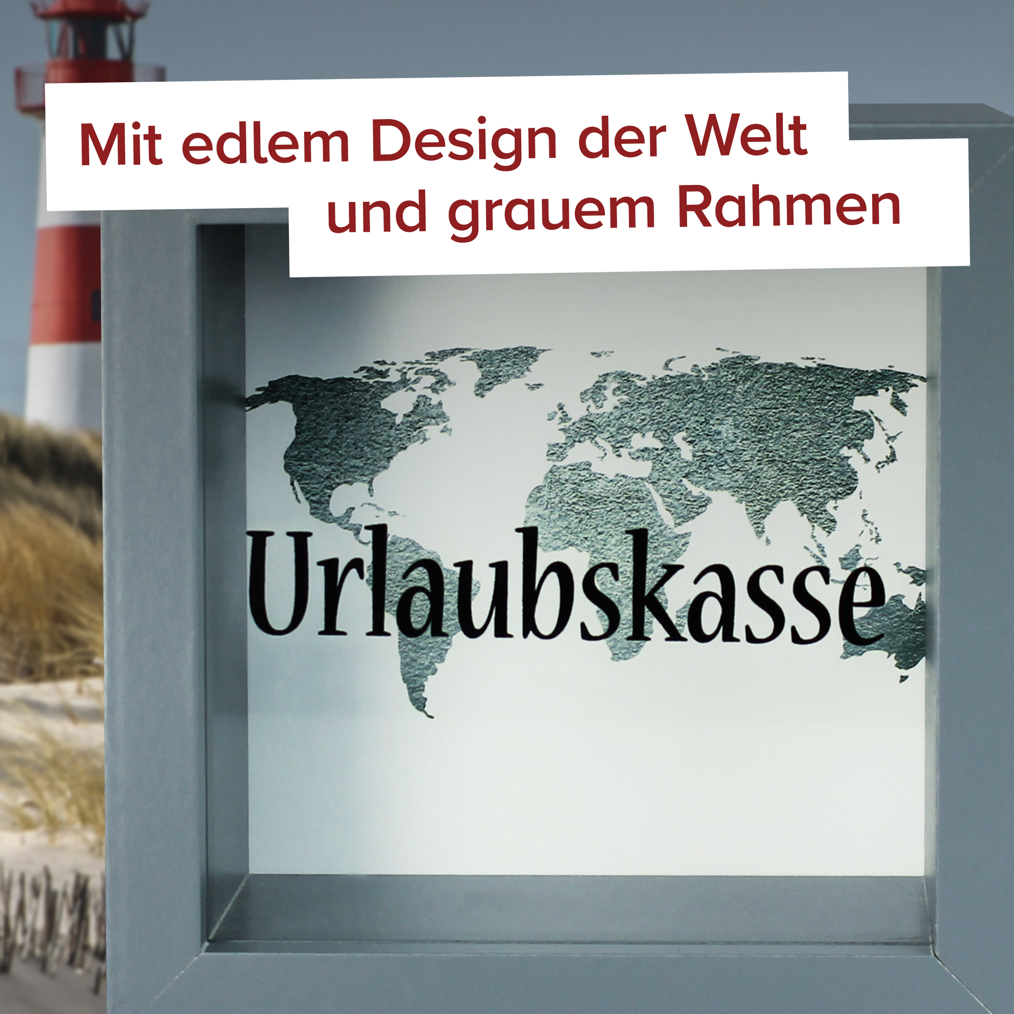 Sparbüchse - Urlaubskasse