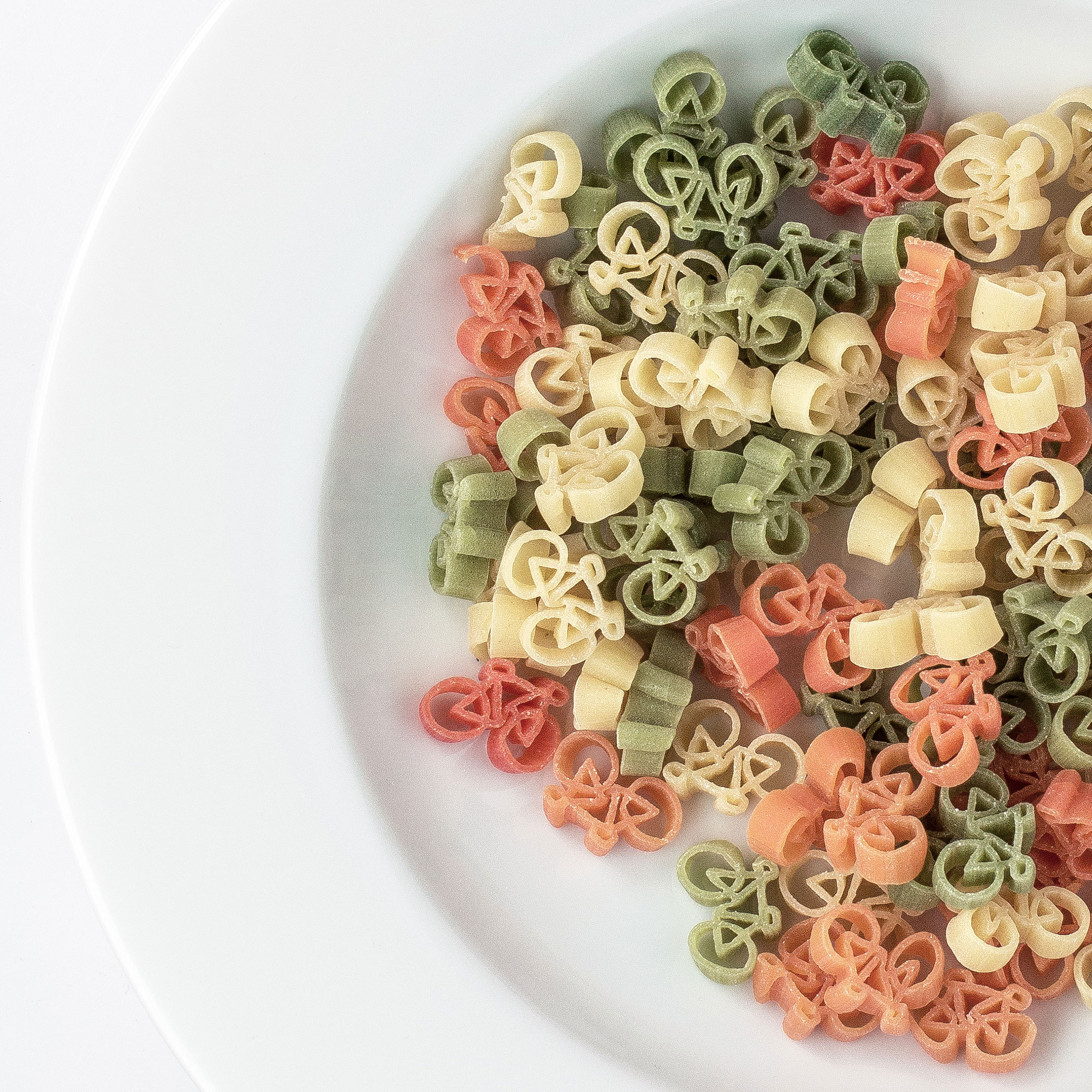 Fahrrad Nudeln, Lustige Pasta, Witzige Nudeln, Bunte Nudeln, Fahrradfahrer Geschenk, Kulinarisches Geschenk, Fahrrad Pasta