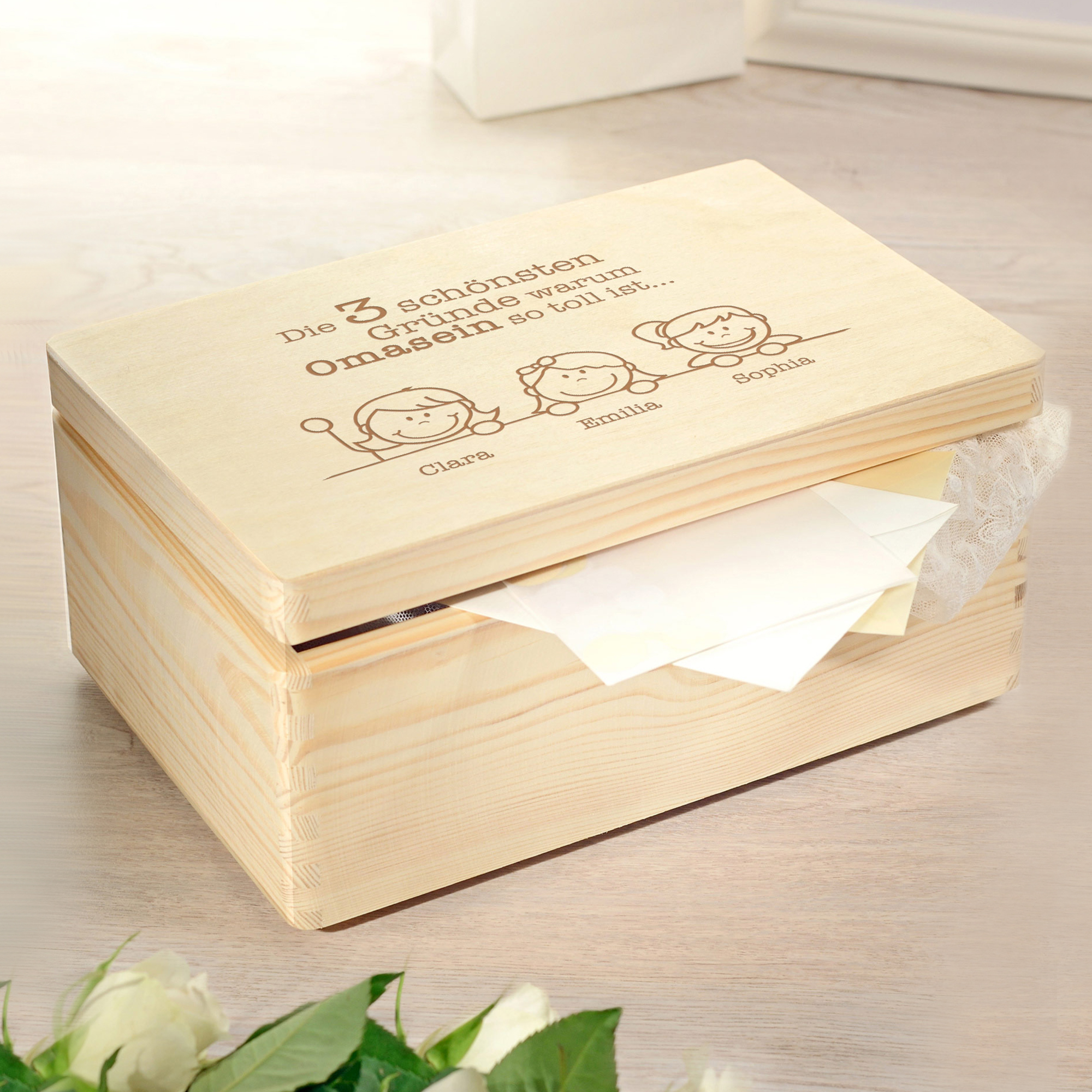 Erinnerungsbox Omasein - Personalisierte Memory Box  2