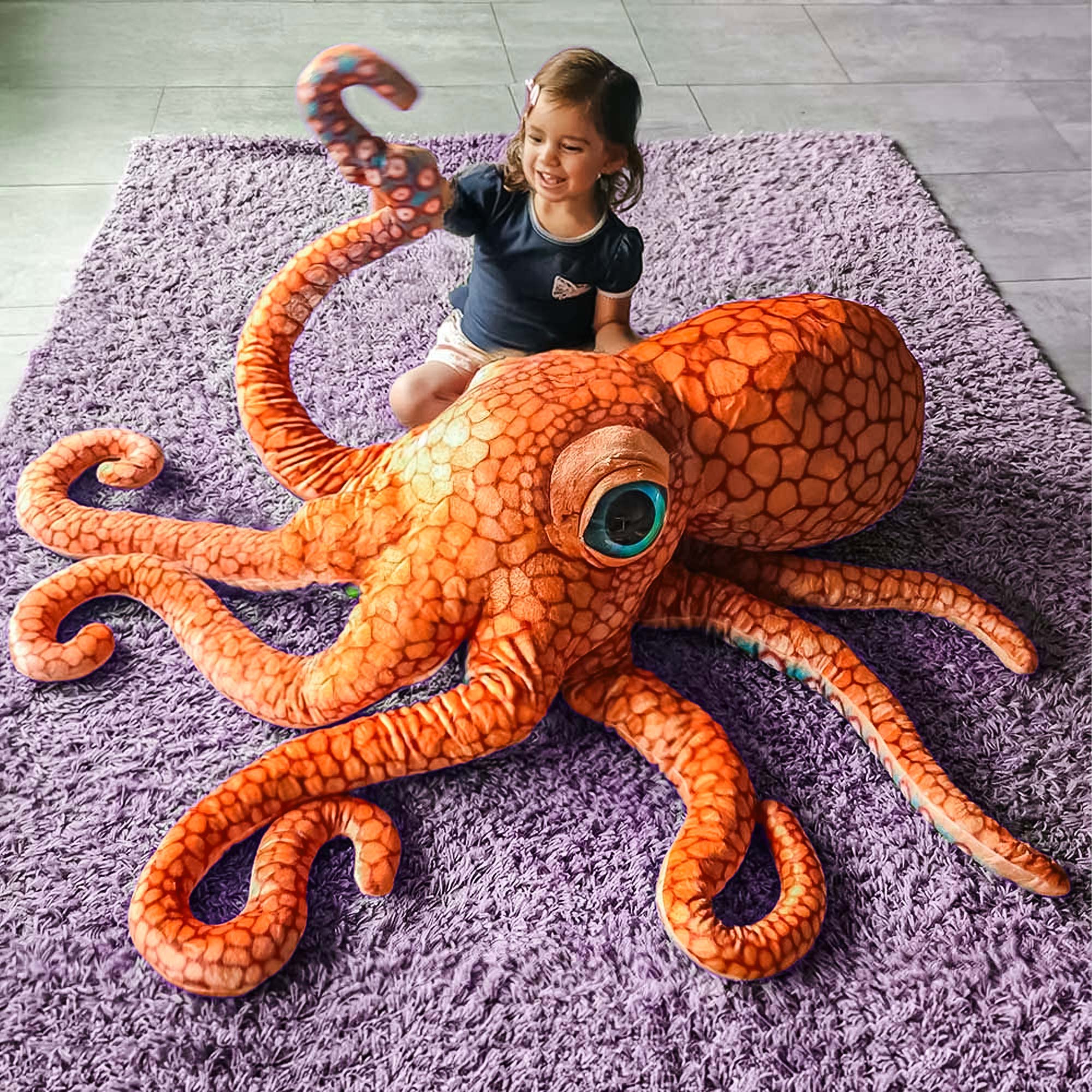 Riesen Oktopus - XXL Kuschelkissen Kraken