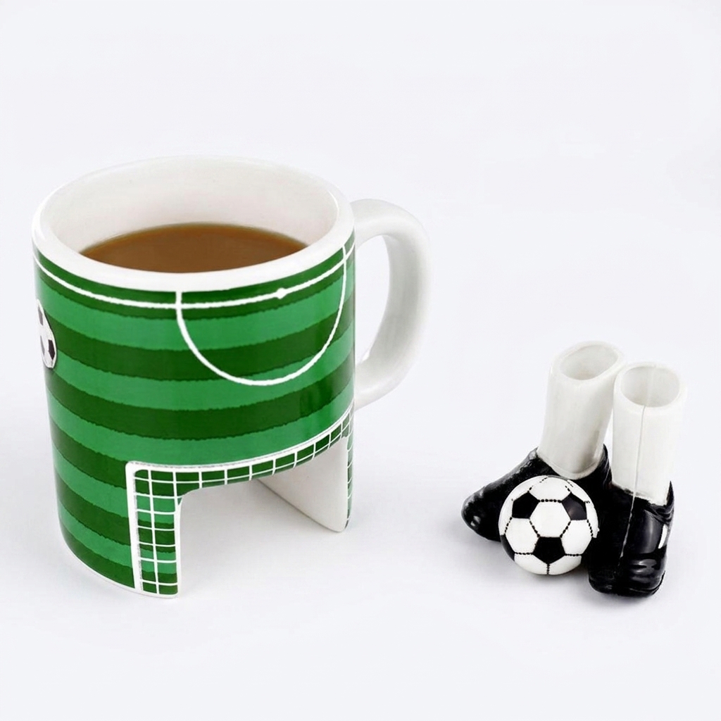 Fussballtasse zum Spielen