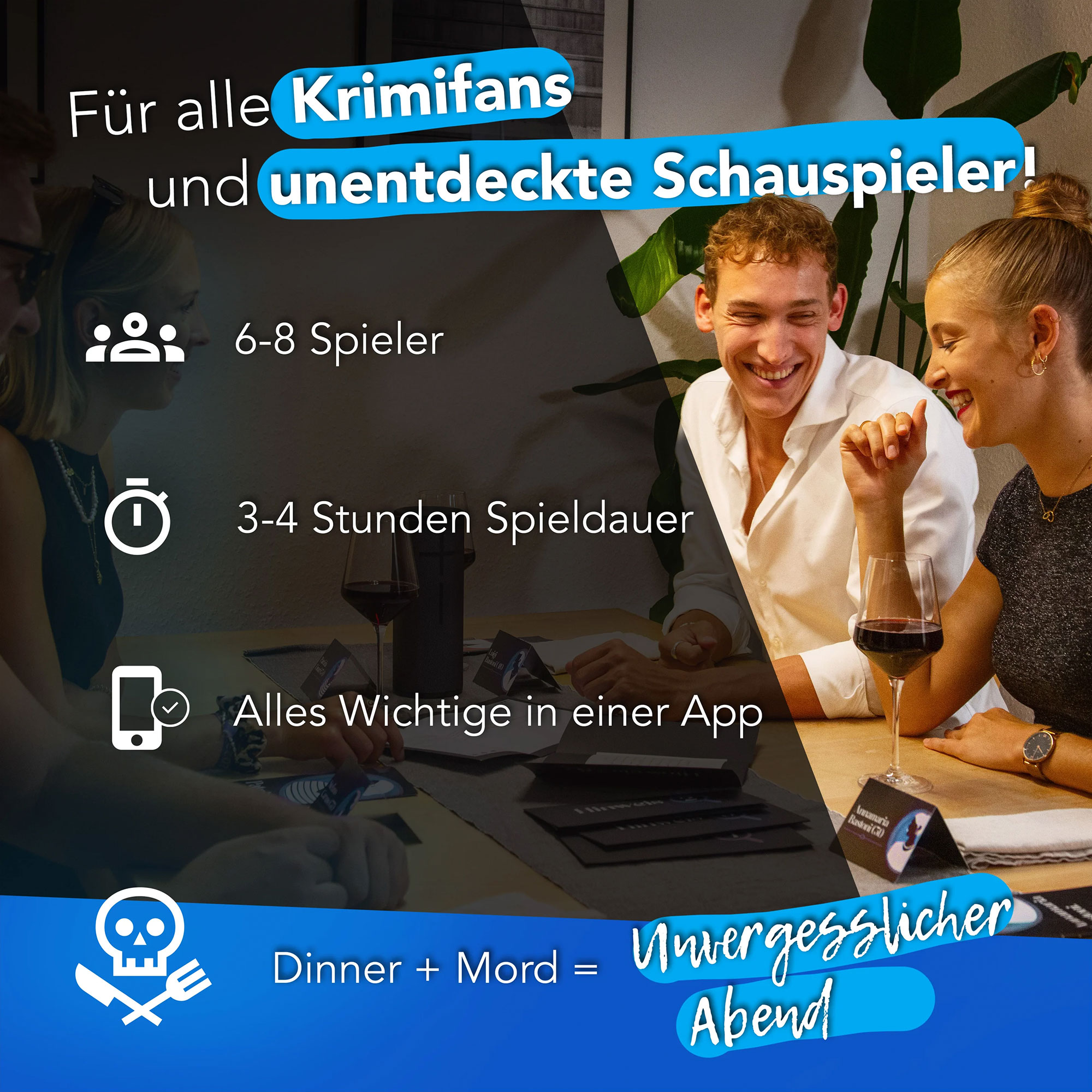 Krimidinner für Zuhause - Das letzte Konzert