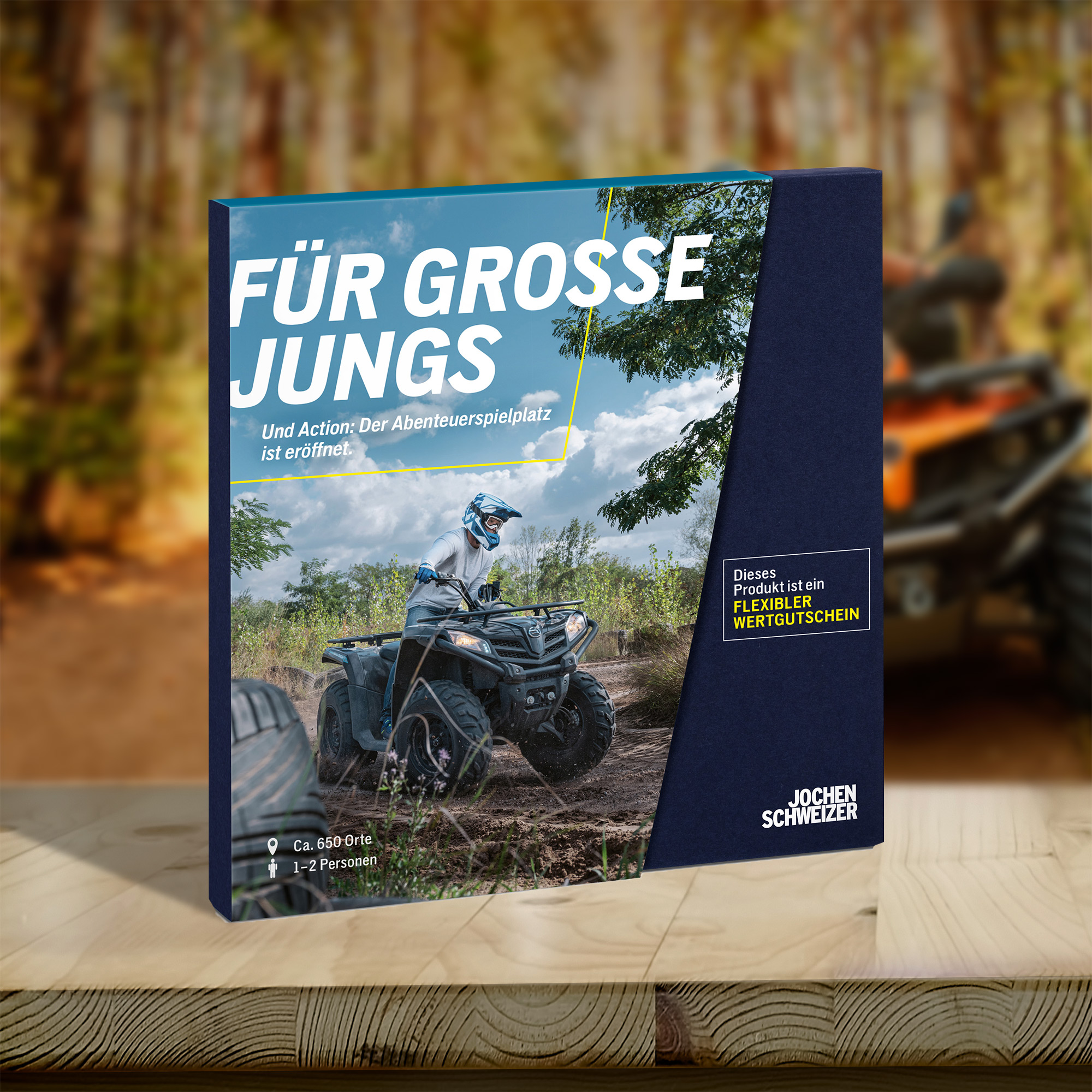 Für große Jungs - Jochen Schweizer Erlebnisgutschein