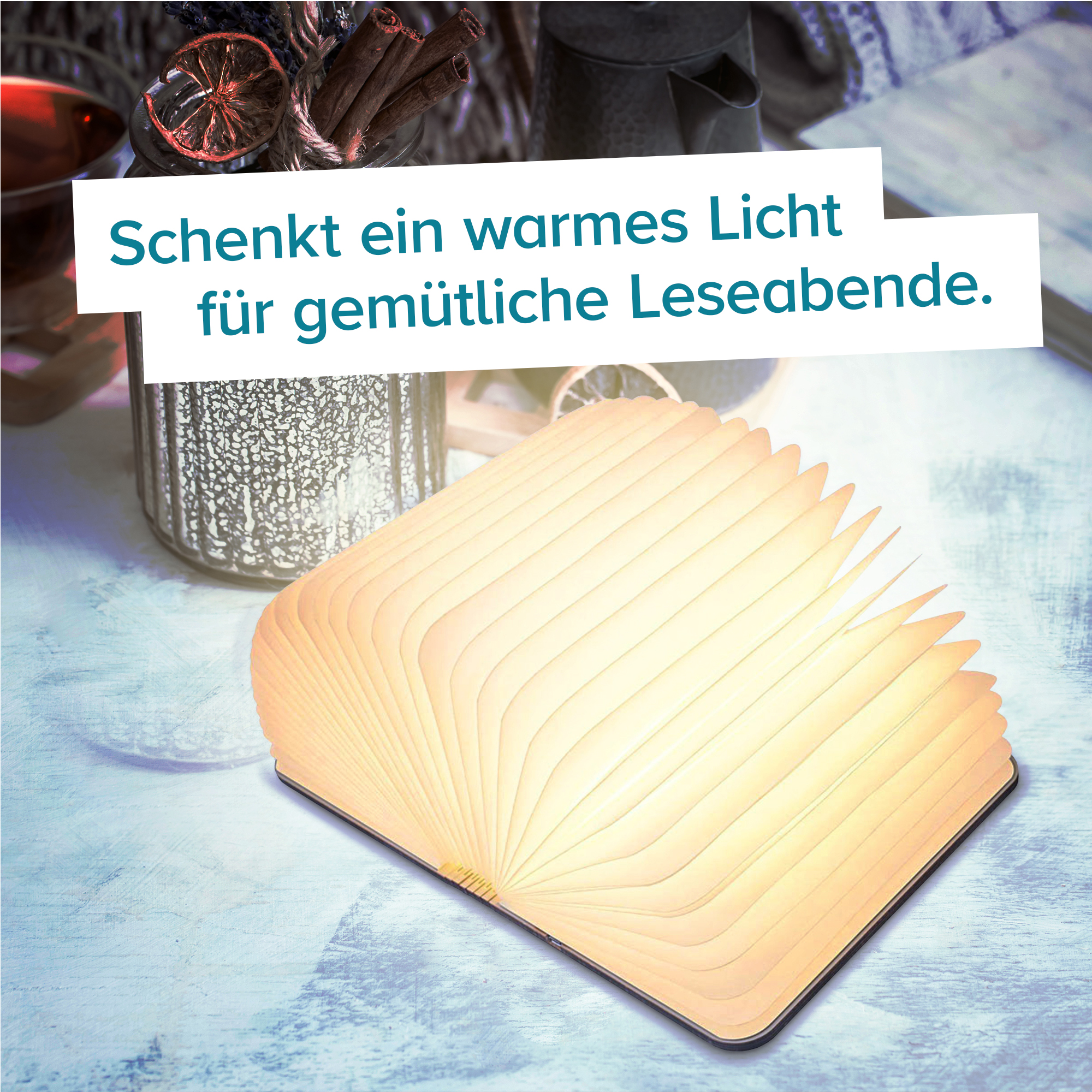 LED Lampe Buch