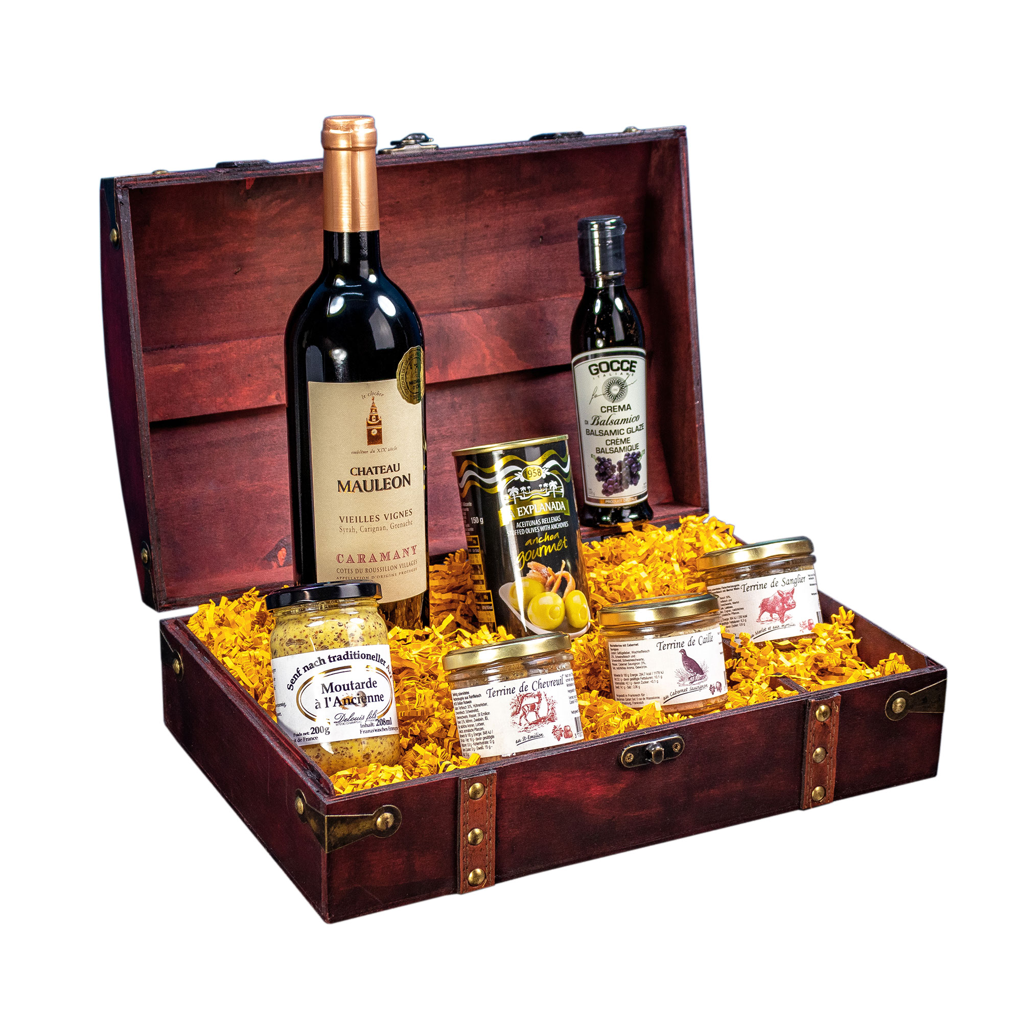 Schatzkiste Schlemmerbox - 7-teiliges Geschenkset
