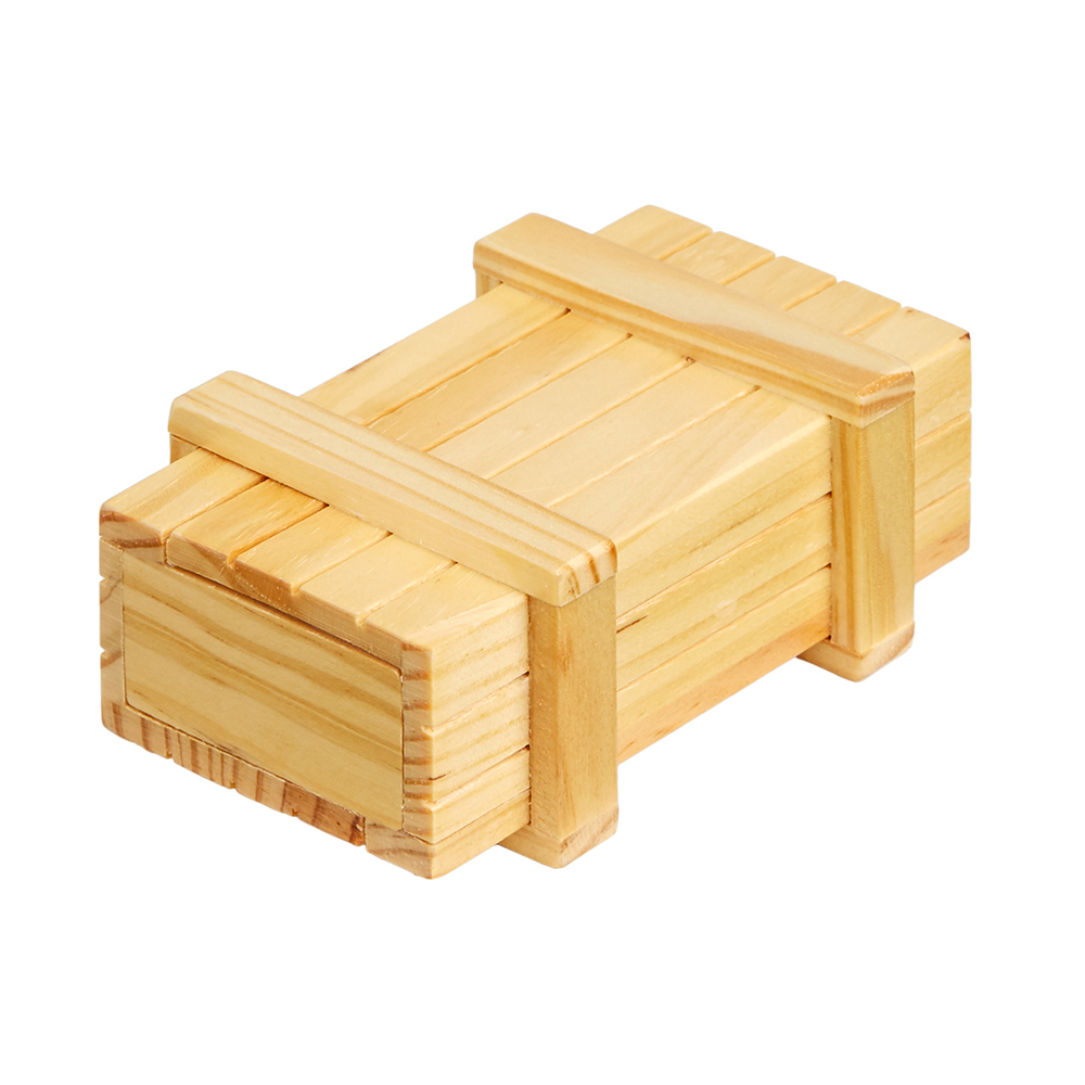 Magische Geschenkbox mit Gravur - I love you - helles Holz