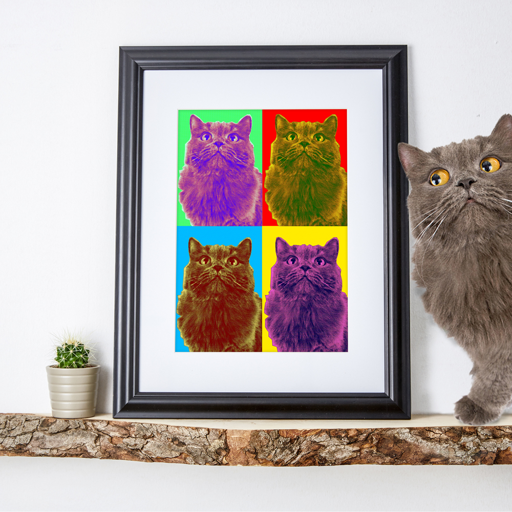 Pop Art Druck - Personalisiert mit Foto