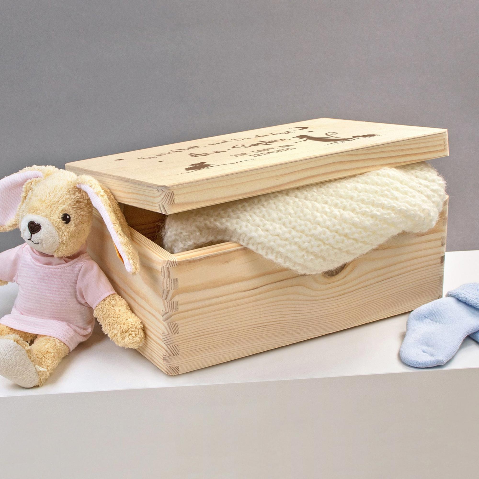 Erinnerungsbox zur Taufe - Personalisierte Memory Box