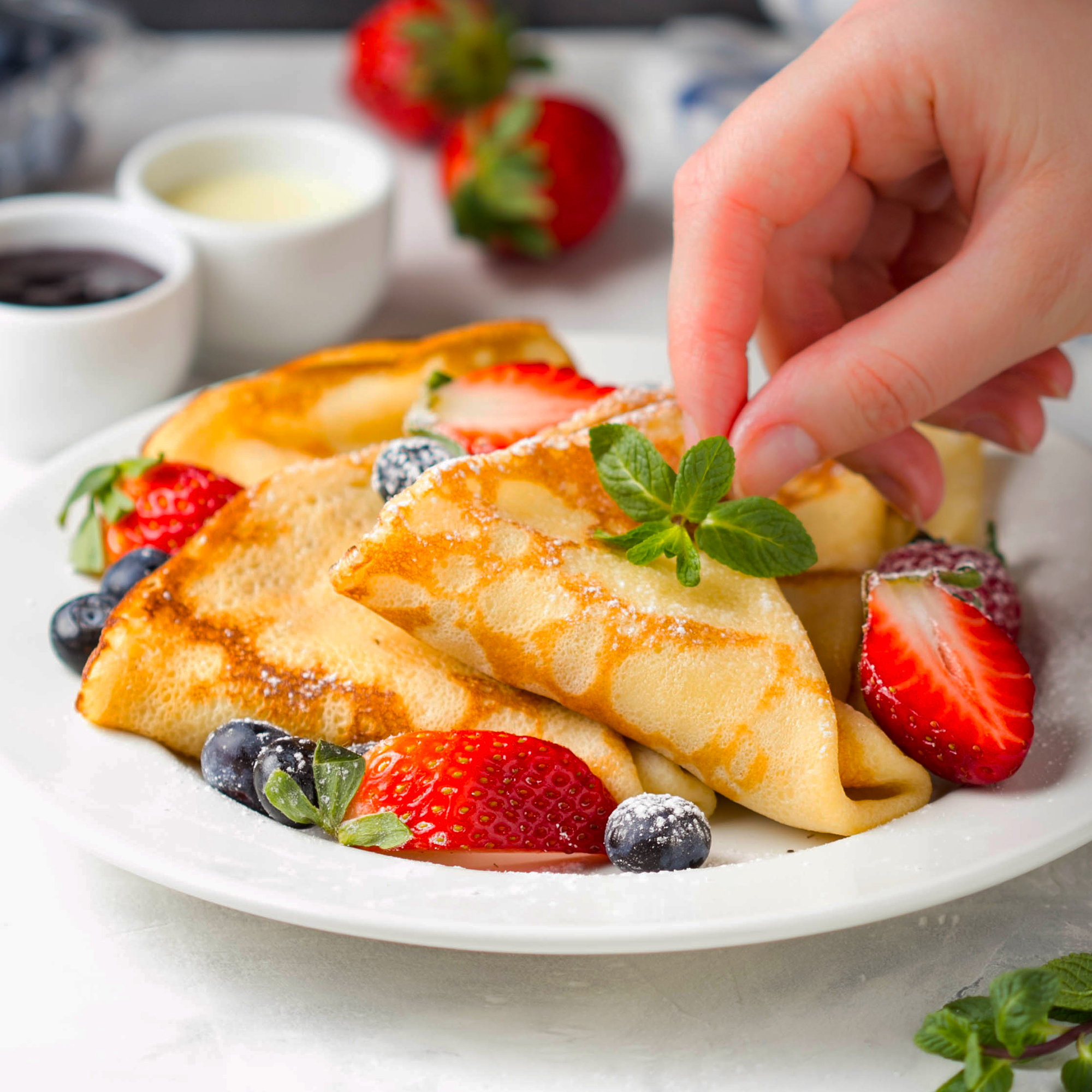 Crepe Maker mit extra Pfanne