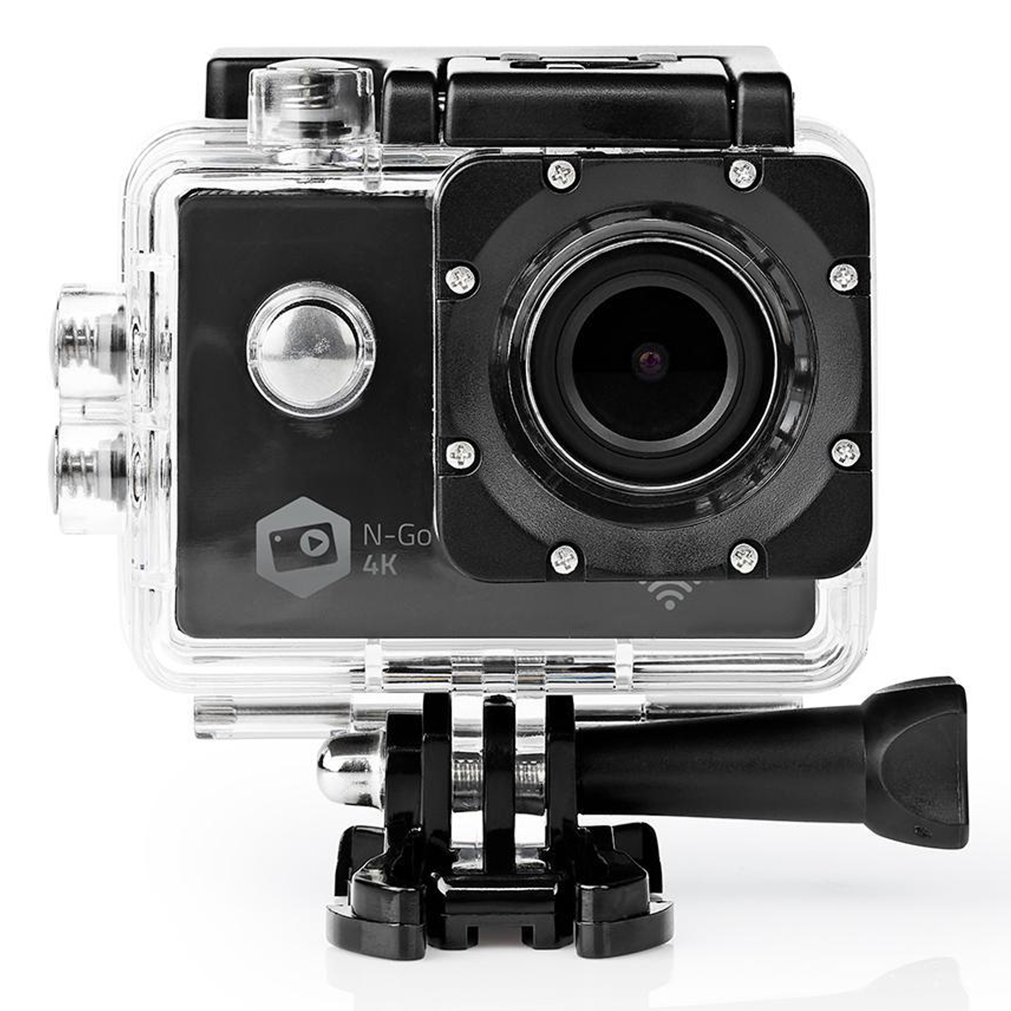 Wasserdichte Digitalkamera - Action Camera mit Mikrofon, 4K Ultra HD Actioncam, Wlan Kamera mit Unterwassergehäuse, Outdoor Unterwasserkamera