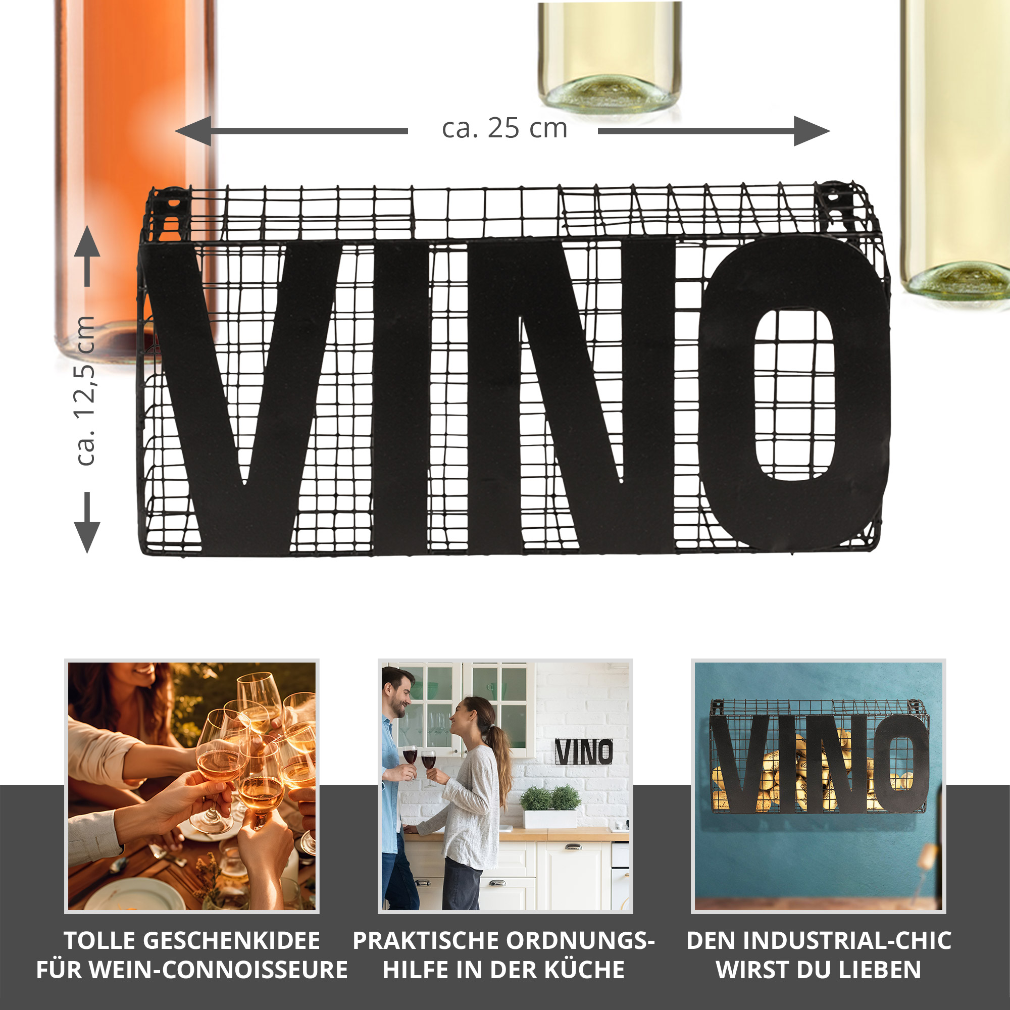 Weinkorken Gefängnis - Korkensammler Vino