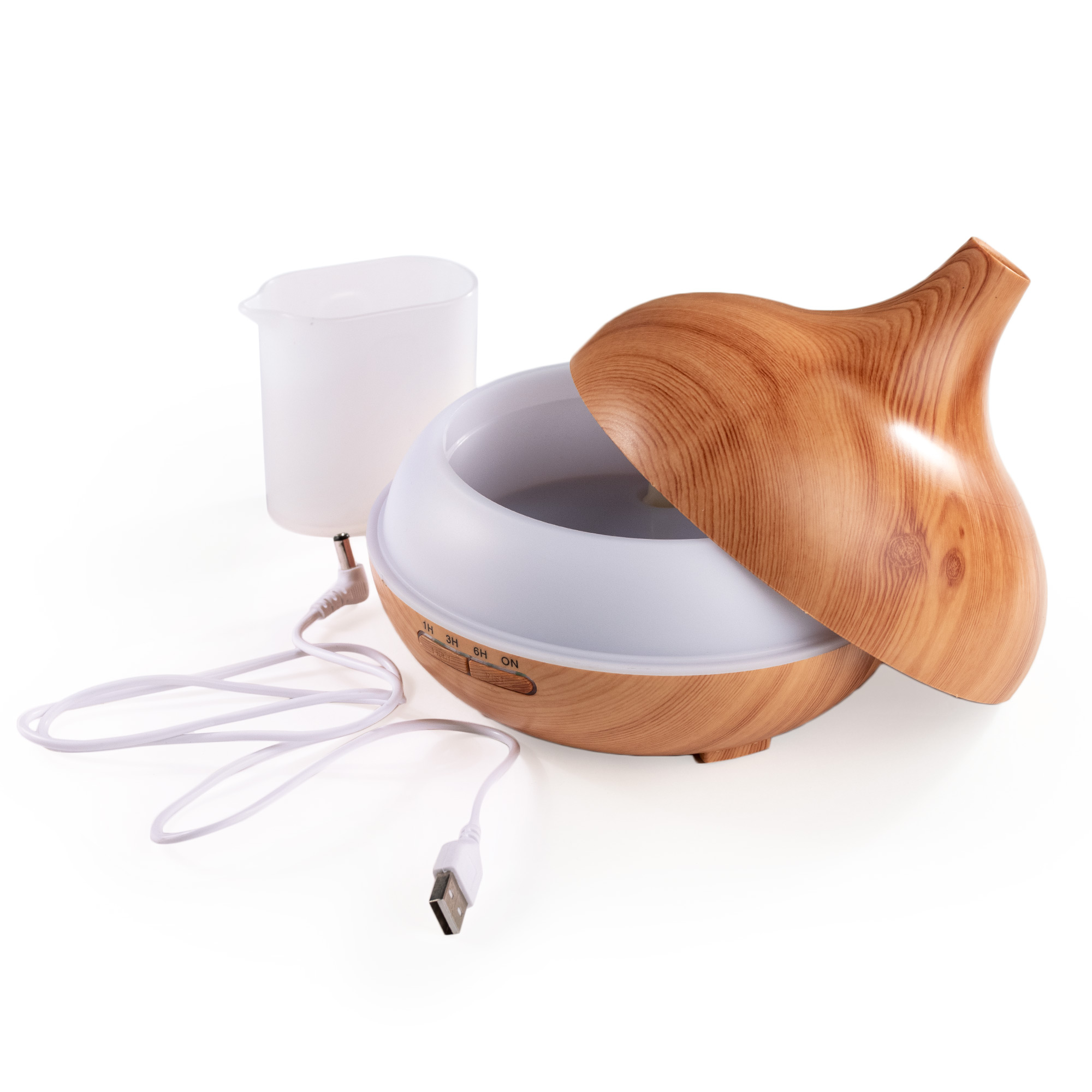 Raumbefeuchter mit Aroma Diffusor und Farbwechsel