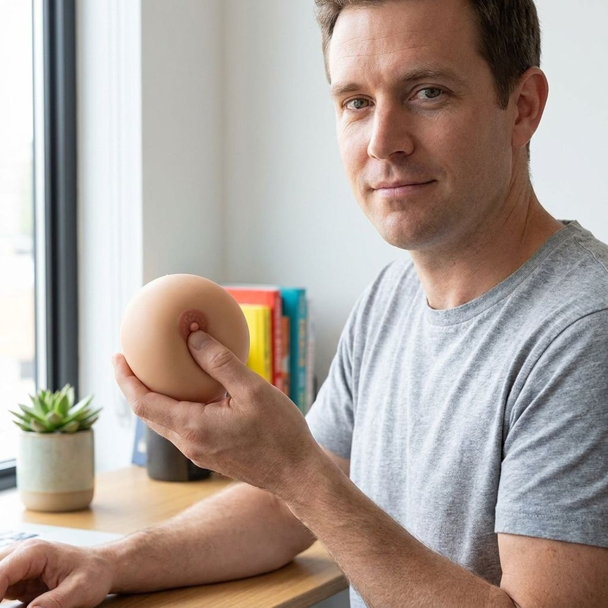 Anti Stress Ball - Brust