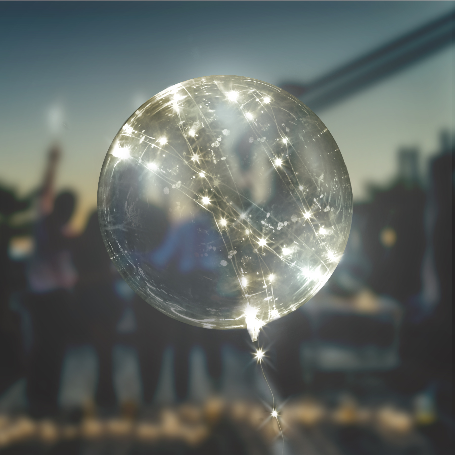 Leuchtender Luftballon - LED