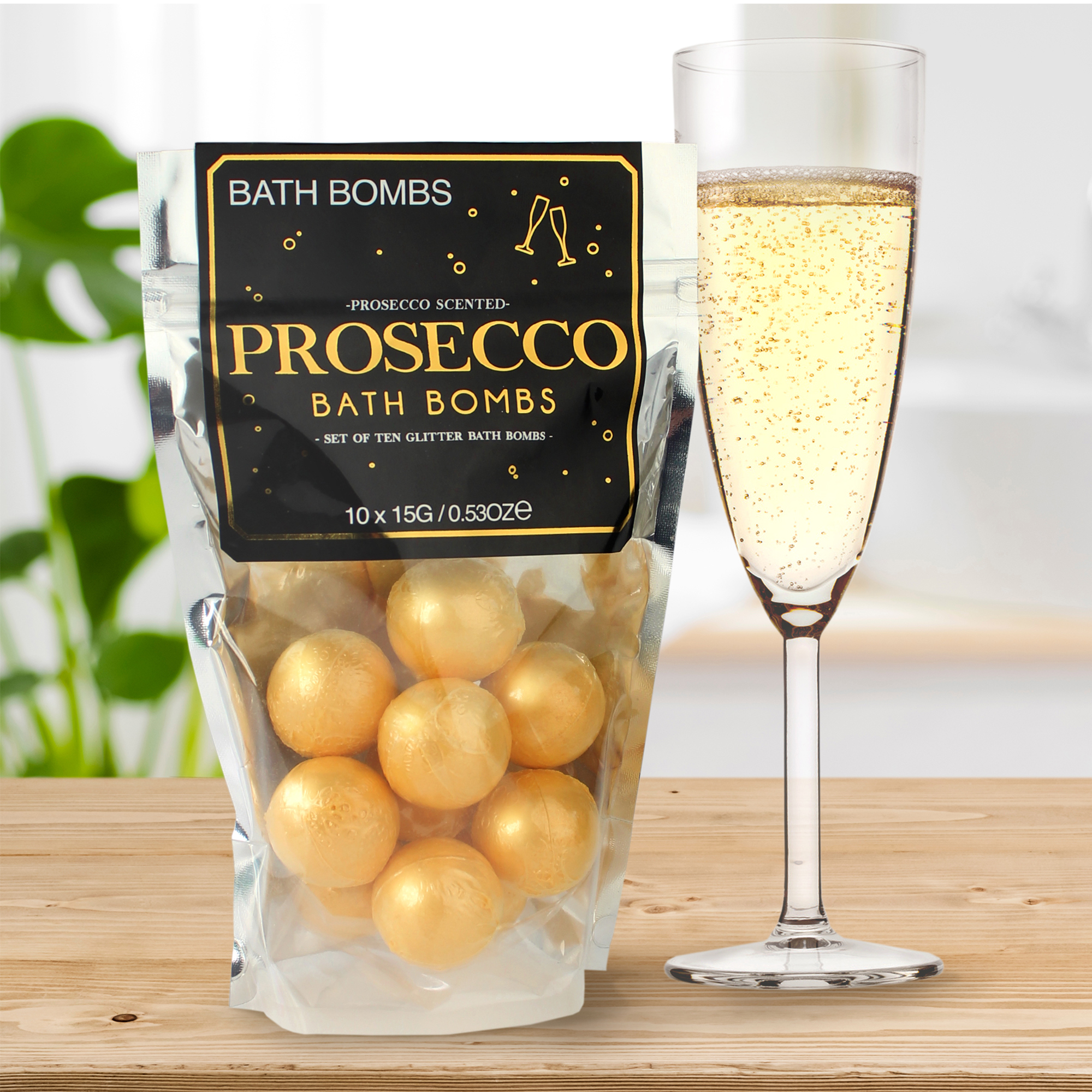 Prickelnde Prosecco Badebomben - 10-teiliges Set 1