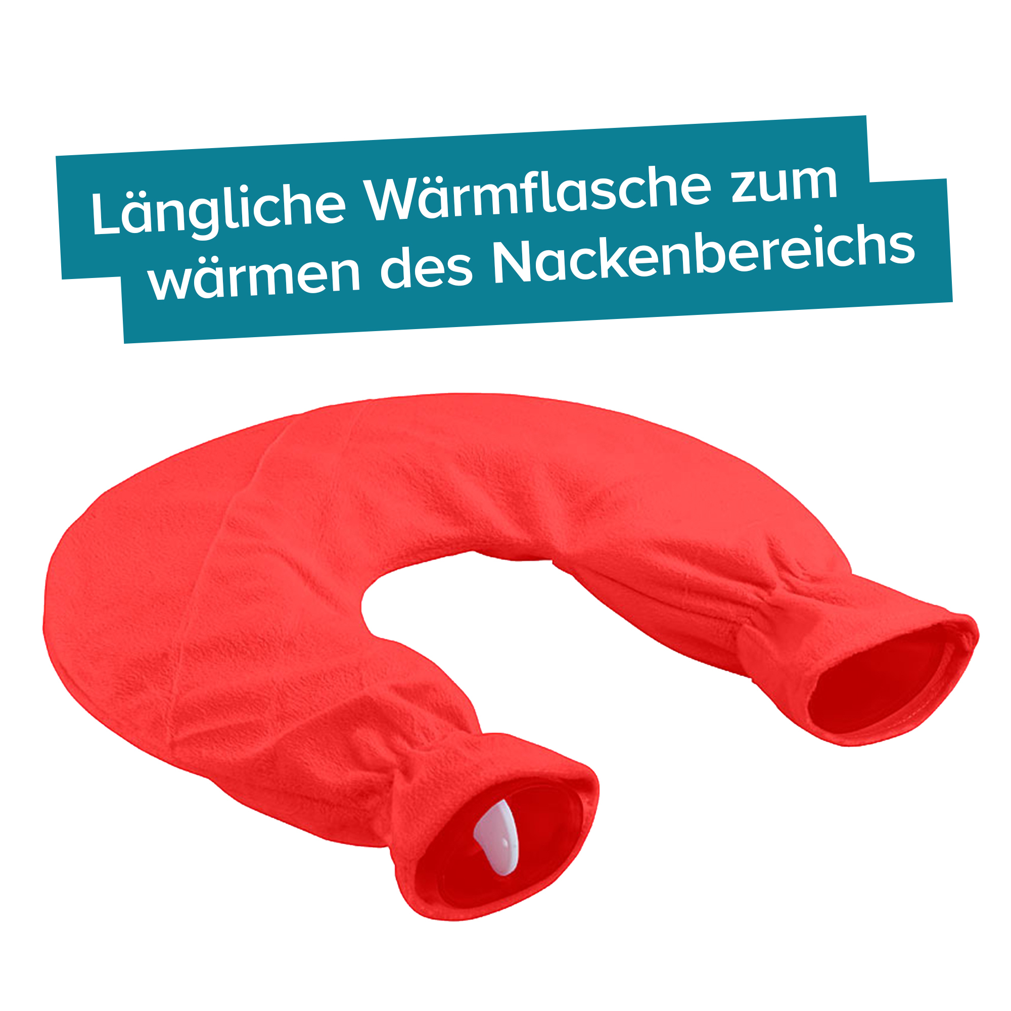Luxus-Wärmflasche für Schultern und Nacken